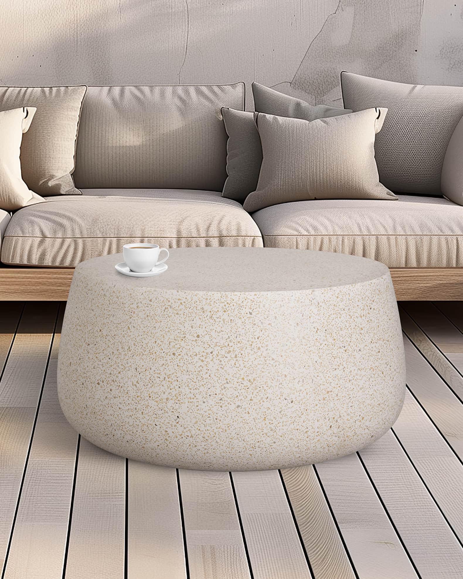 Emissary Trading Terrazzo Yellow Coffee Table Horchow