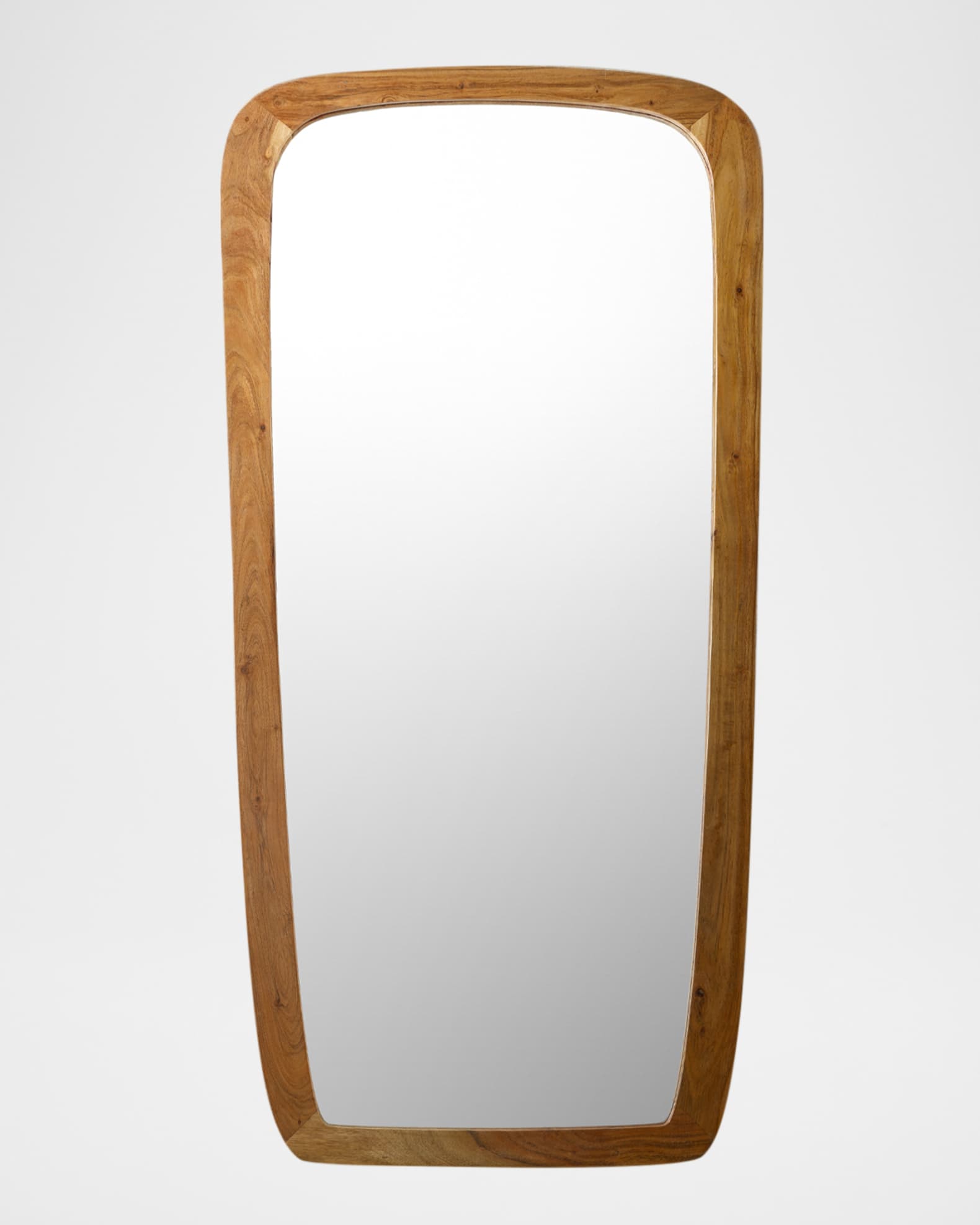 Surya Broome Brown Acacia Frame Mirror Horchow
