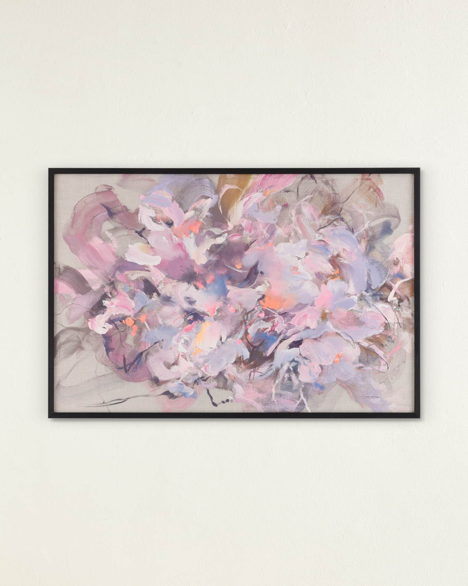 John-Richard Collection "Floral Palette II" Original Painting by Teng Fei