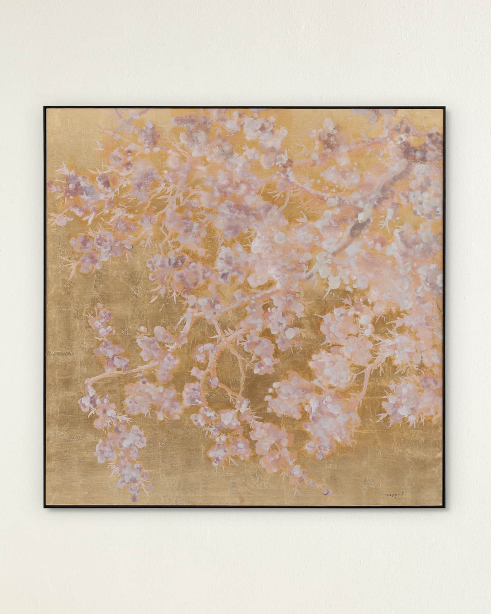 John-Richard Collection "Gilded Canopy" Original Painting by Teng Fei