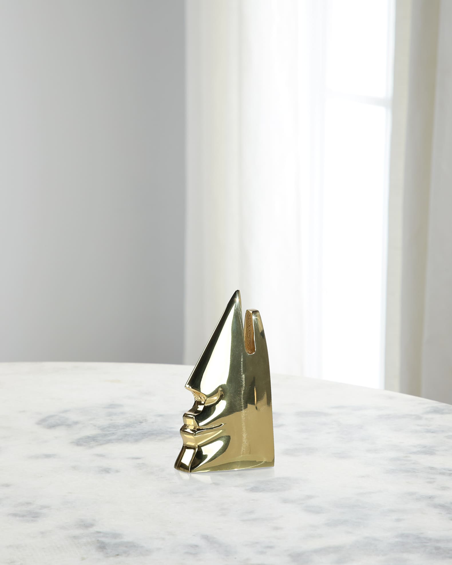 John-Richard Collection Brass Ridges Sculpture
