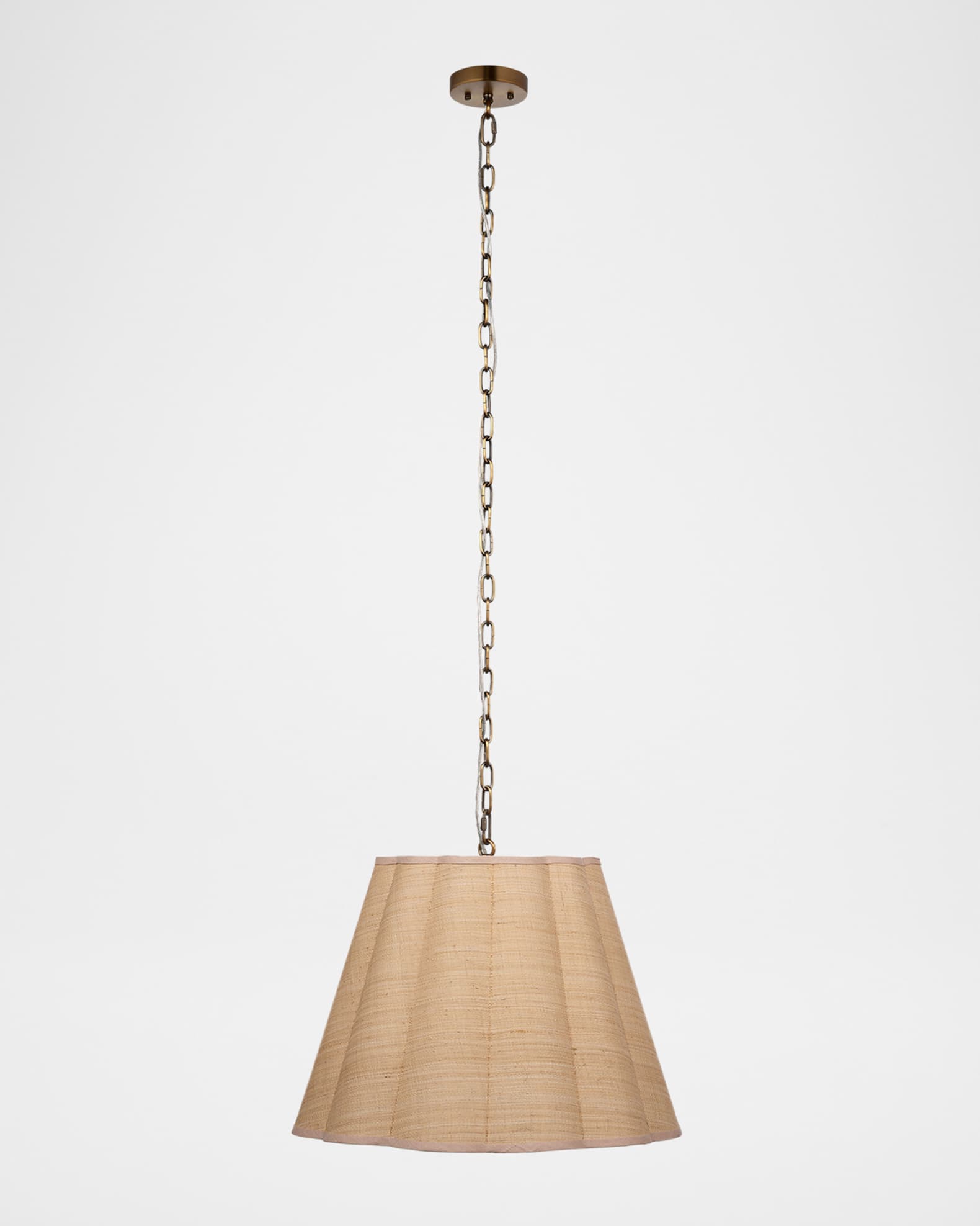 Jamie Young Scalloped Hanging Pendant