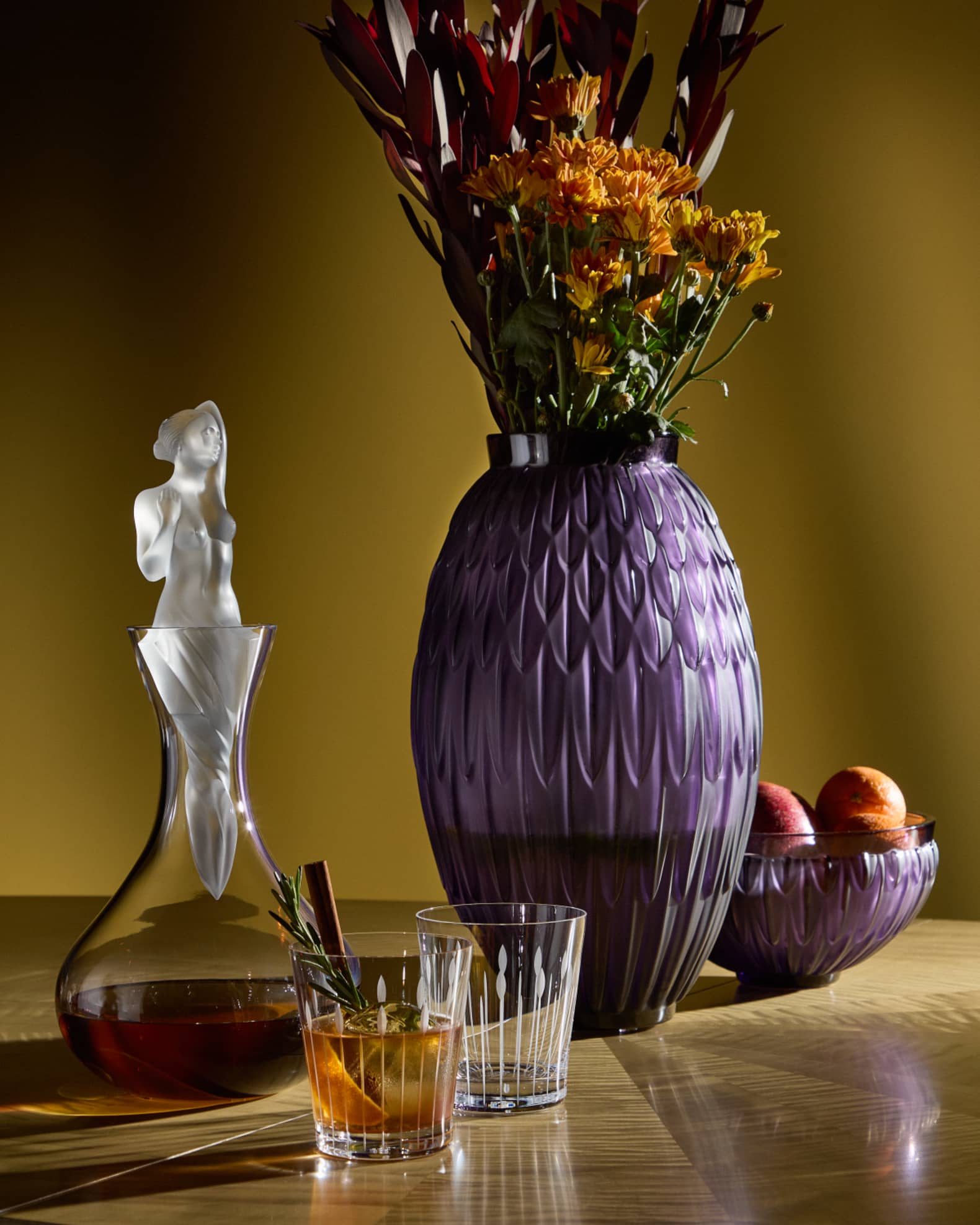 工芸品 VINTAGE LALIQUE Mid-Century Modernist 