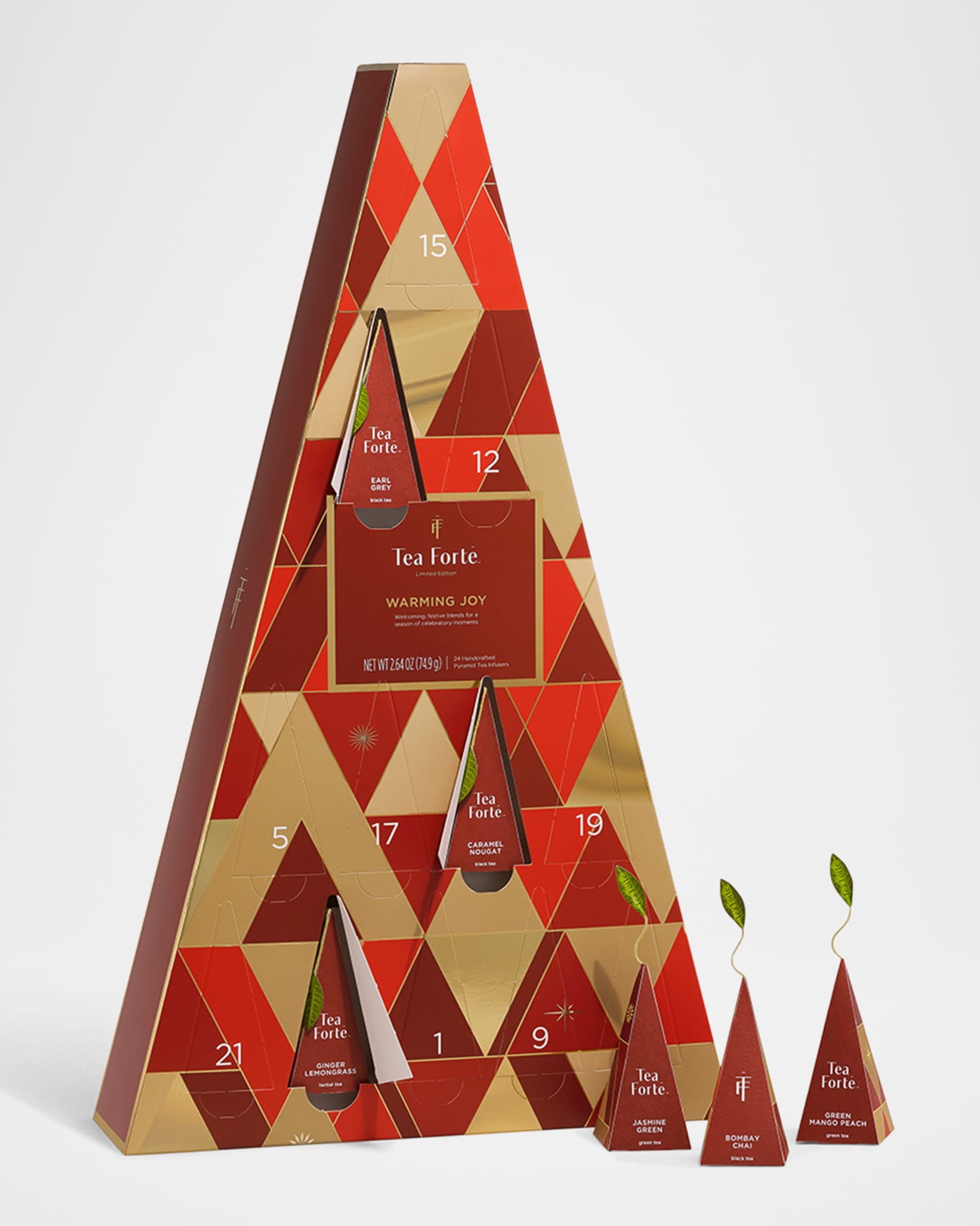 Tea Forte Warming Joy Limited Edition Tea Advent Calendar Horchow