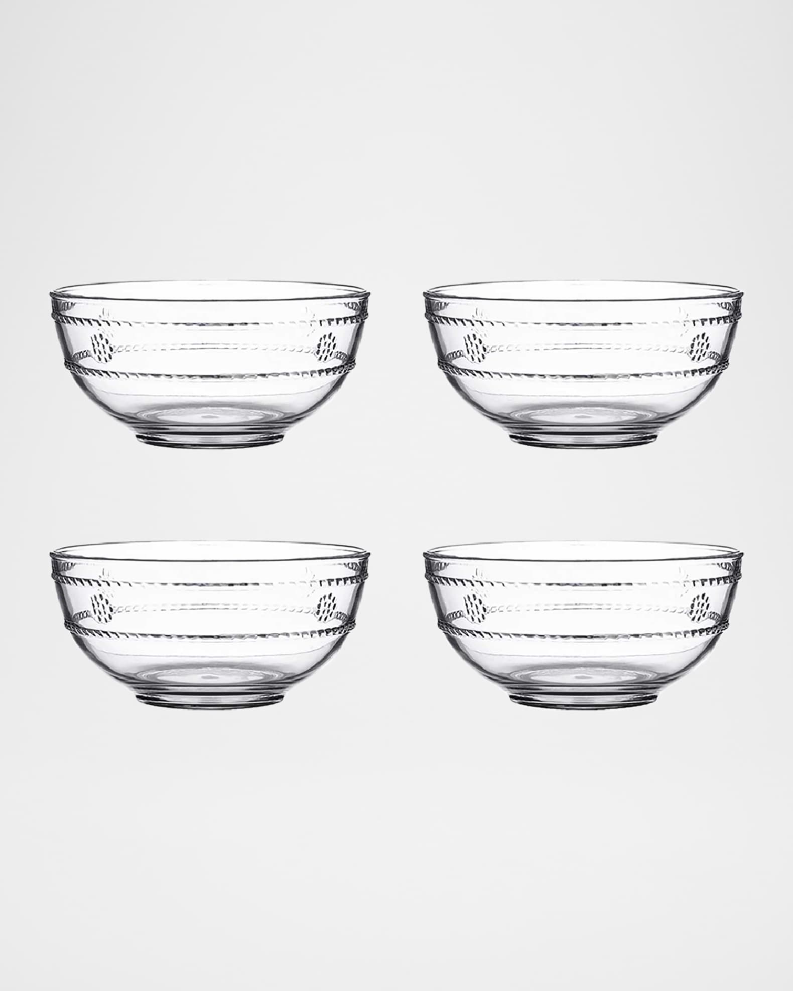Juliska Isabella Acrylic Berry Bowl, Set of 4