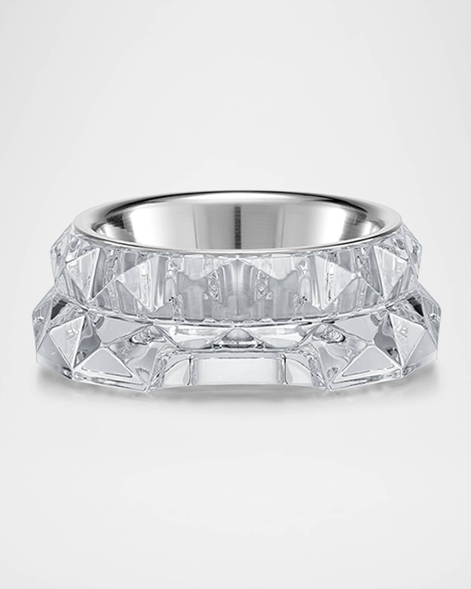 Baccarat Louxor Crystal Pet Bowl, Small