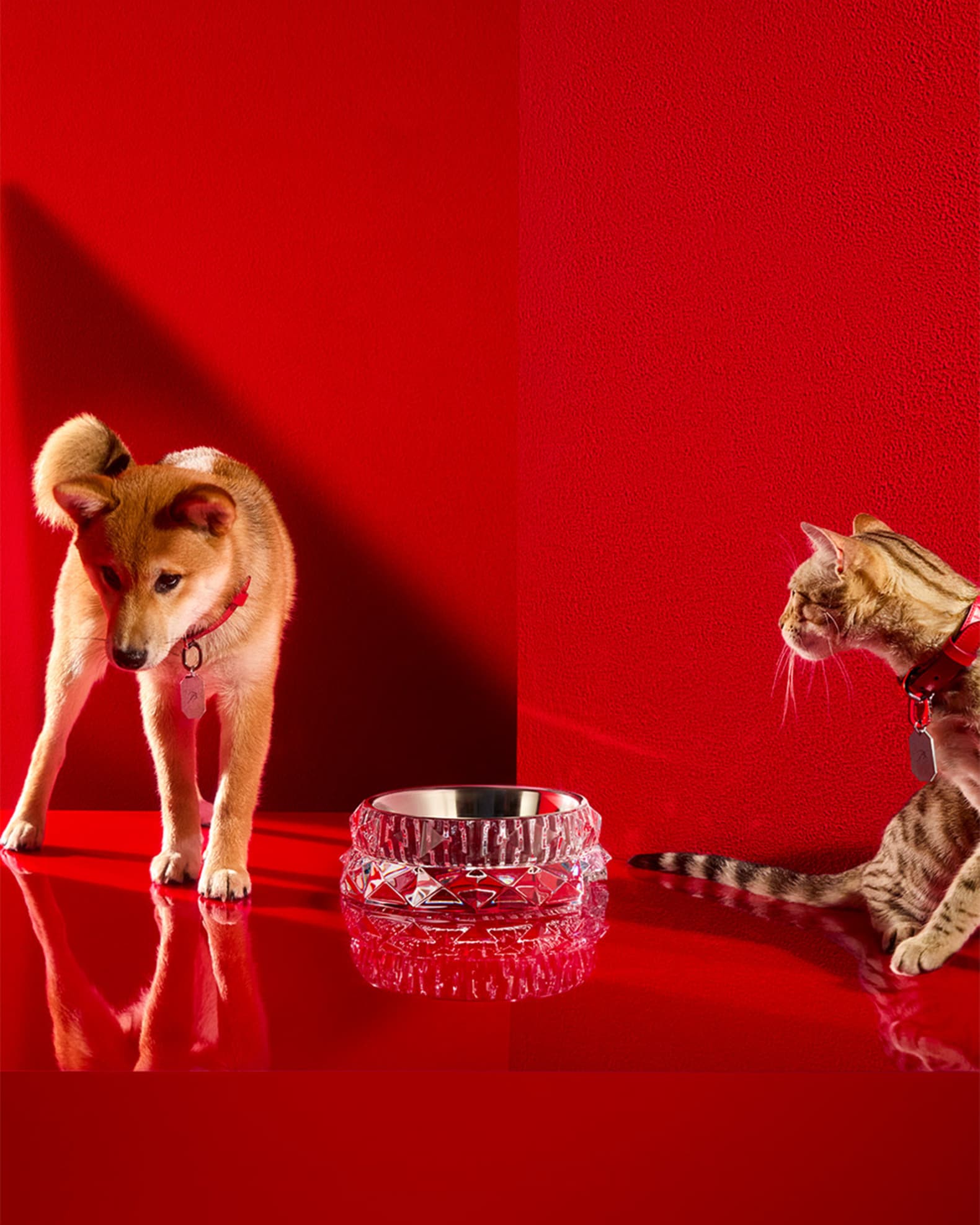 Baccarat　dog gold　　departmentstore Decorative Accessories | Zodiac Crystal 2018 The Year of the Dog