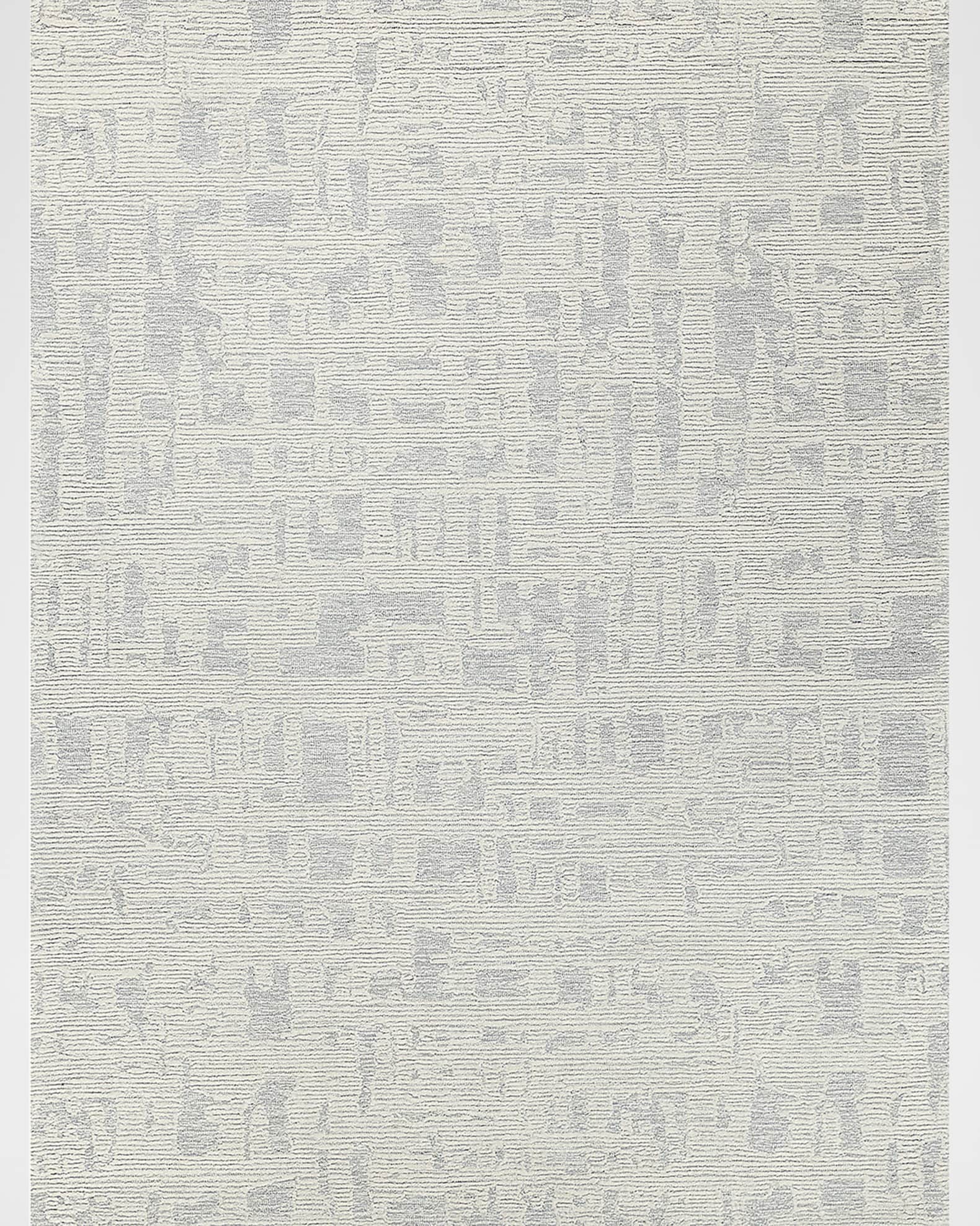 Exquisite Rugs Aspen HandTufted Blue & Ivory Rug, 8' x 10' Horchow