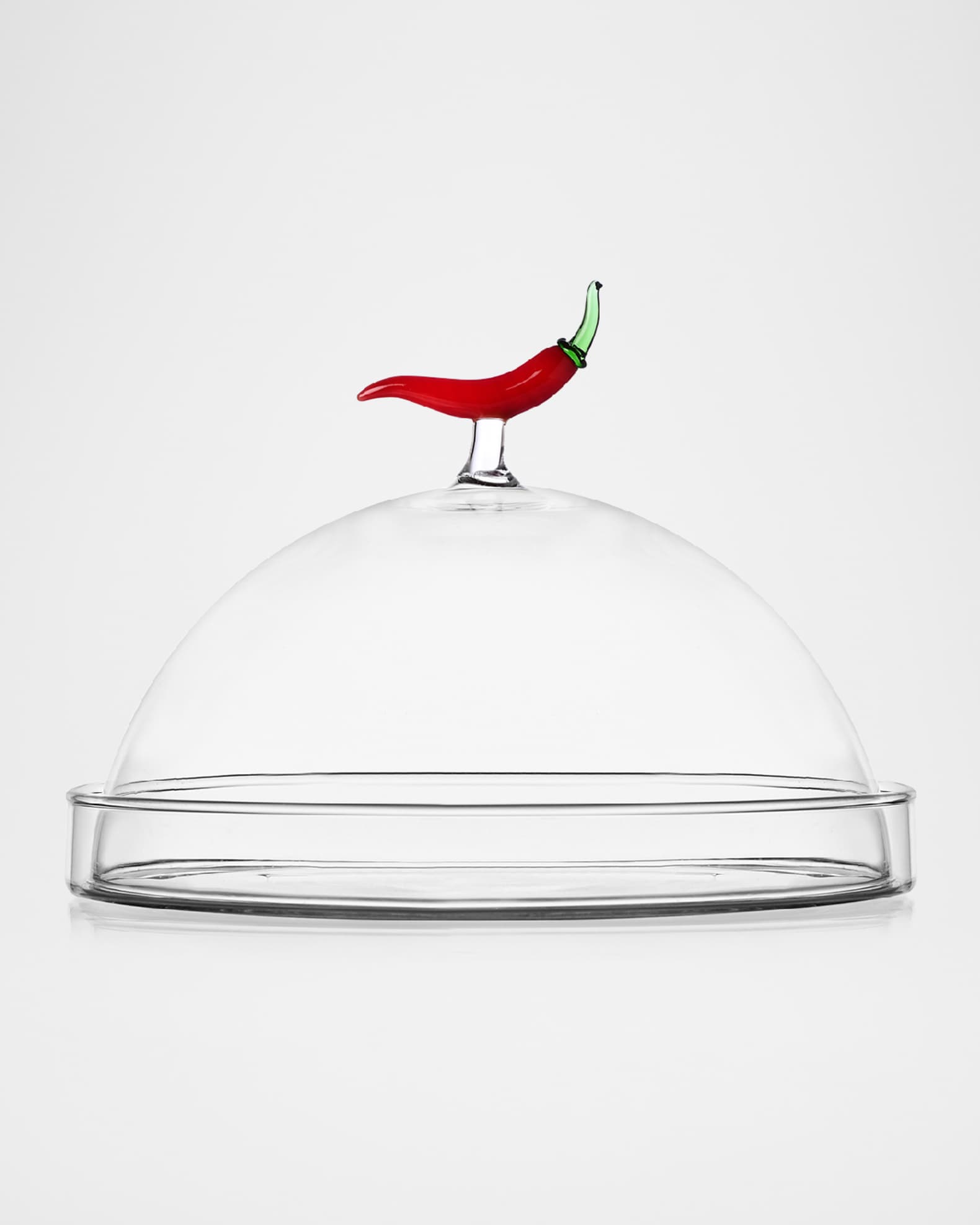 ICHENDORF Vegetables Chili Pepper Dome with Dish Horchow