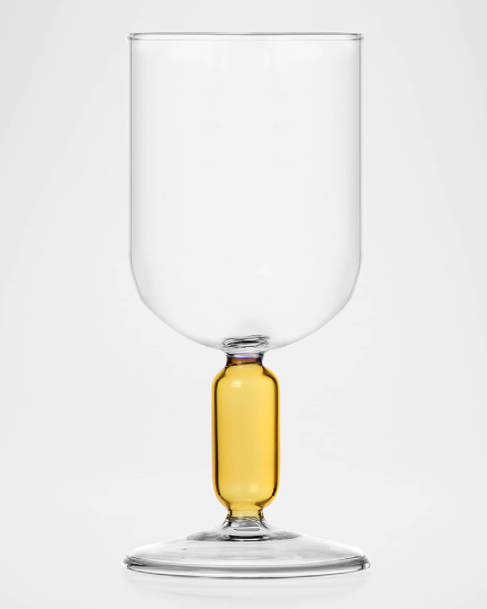 ICHENDORF Bloom Stemmed Amber Glass, 12 oz.