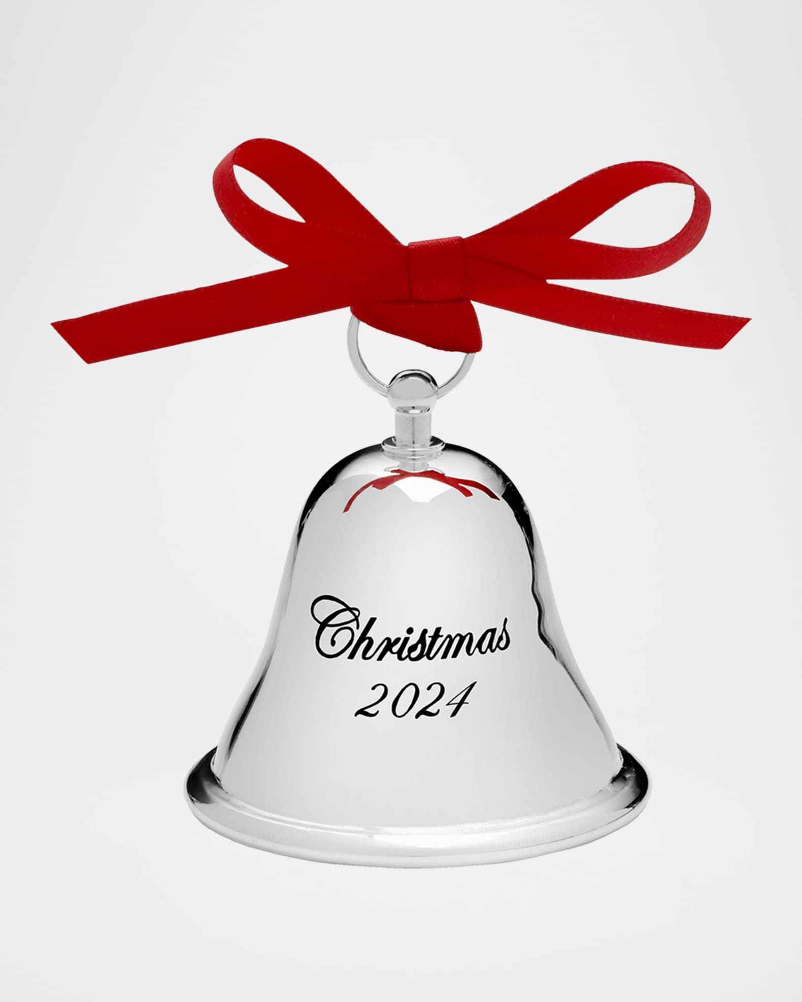 Gorham 2024 Sterling Silver Christmas Bell Ornament 5th Edition Horchow