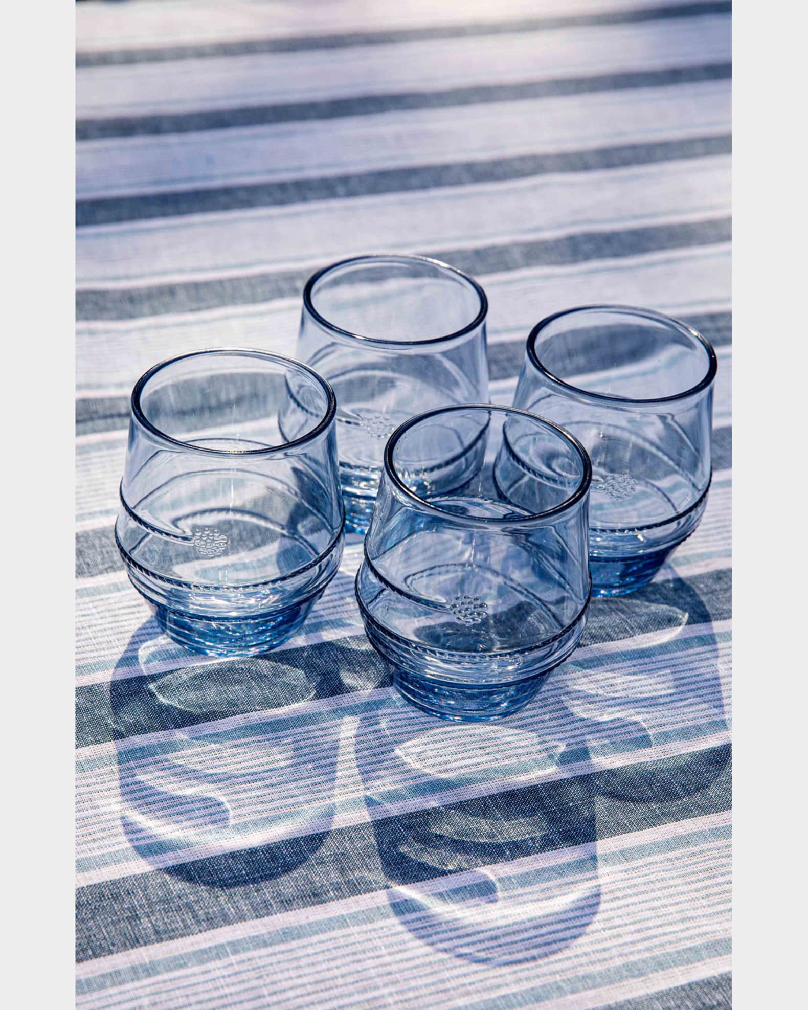 Juliska Amalia Acrylic Small Tumblers, Set of 4