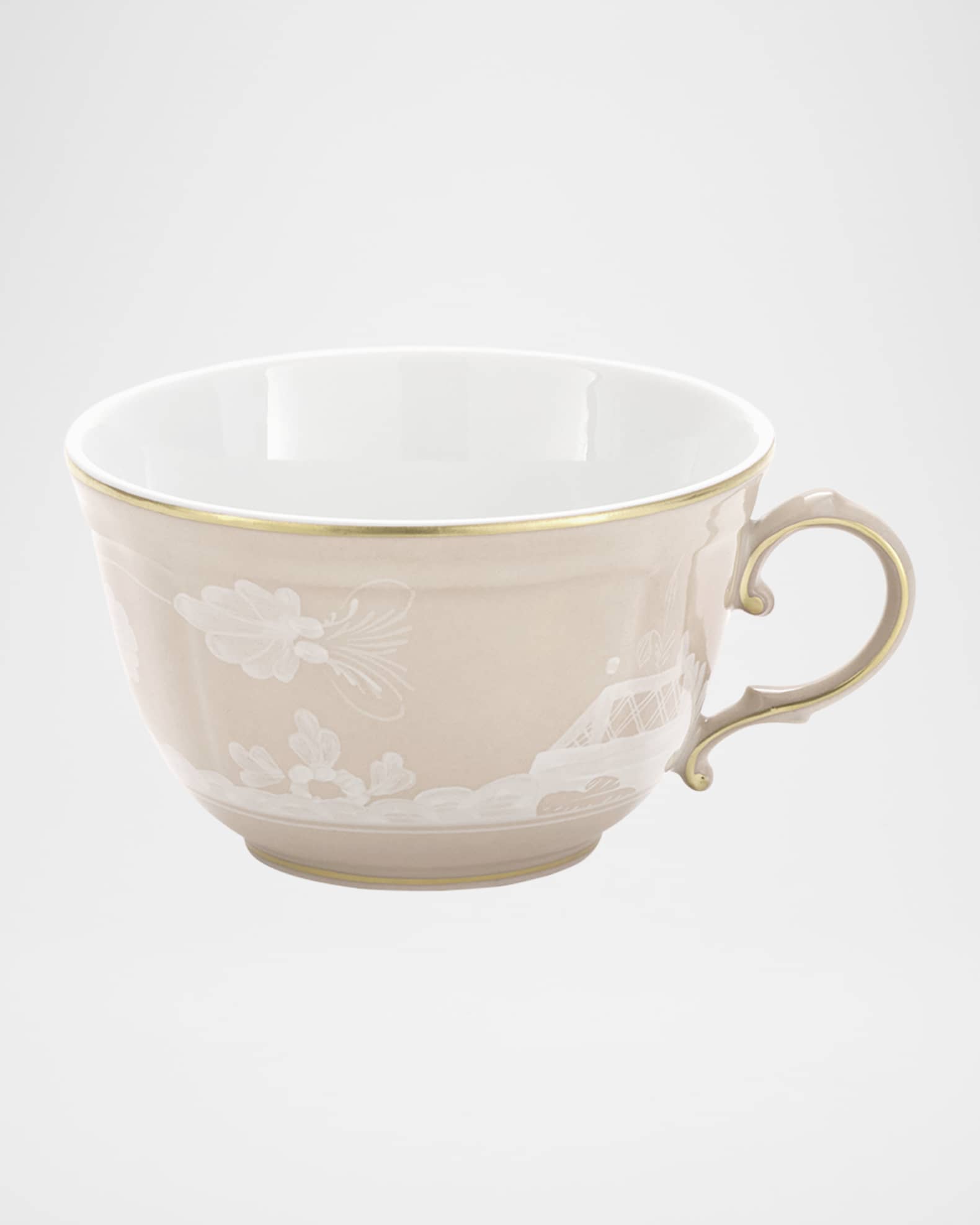 GINORI 1735 Oriente Italiano Meringa Teacup, 7.43 oz. | Horchow