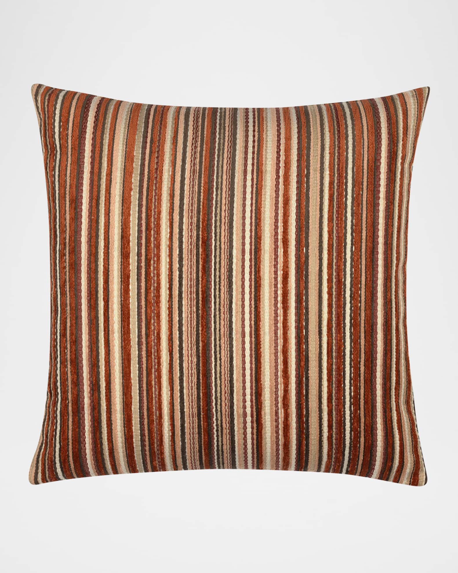 Elaine Smith Lush Velvet Pillow, 20" Square