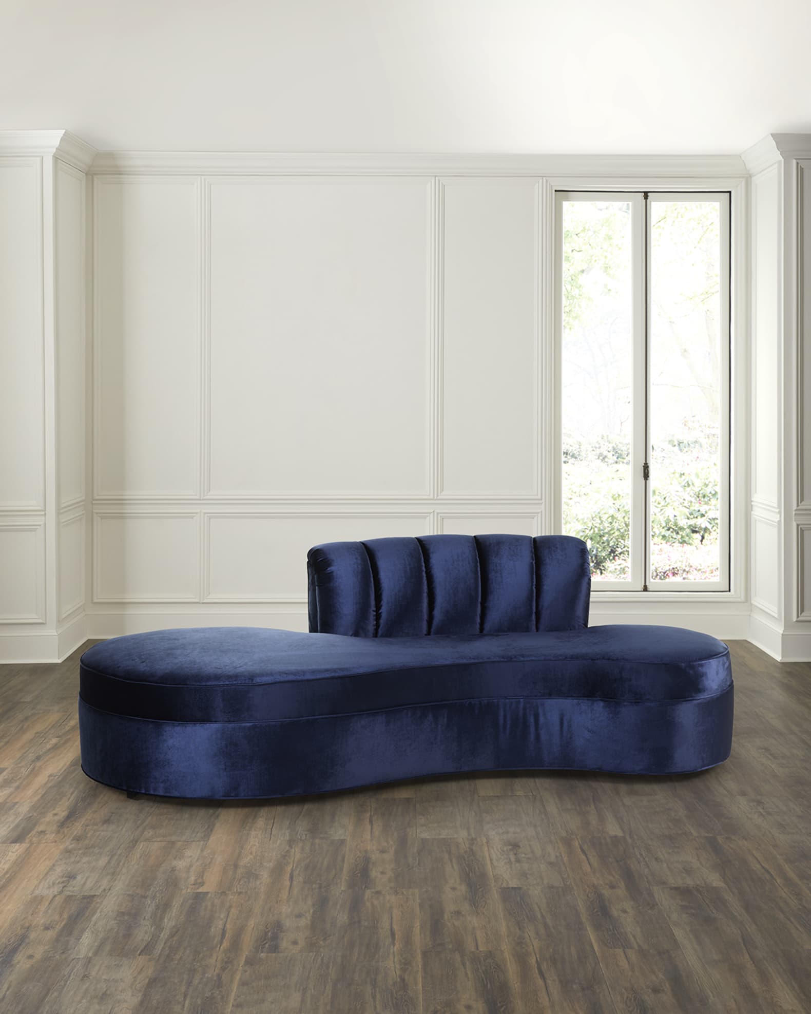 Haute House Layla Petite Velvet Sofa, 90"