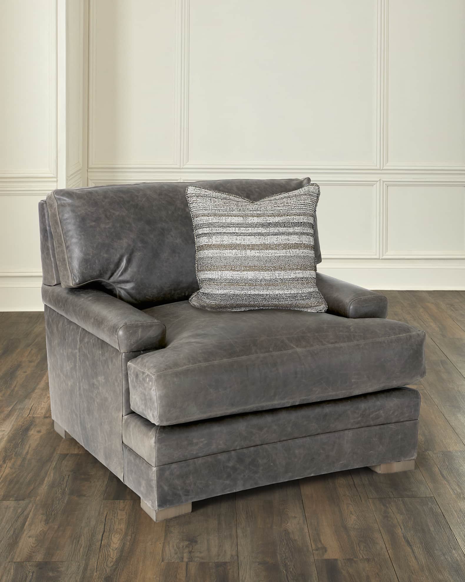 Bernhardt Burnham Leather Chair Horchow