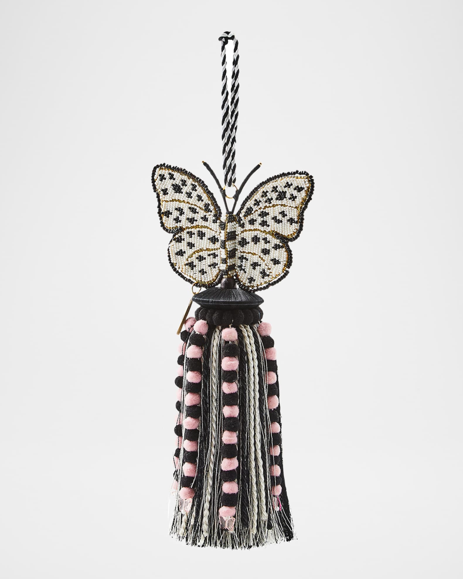 MacKenzie-Childs Butterfly Beaded Tassel