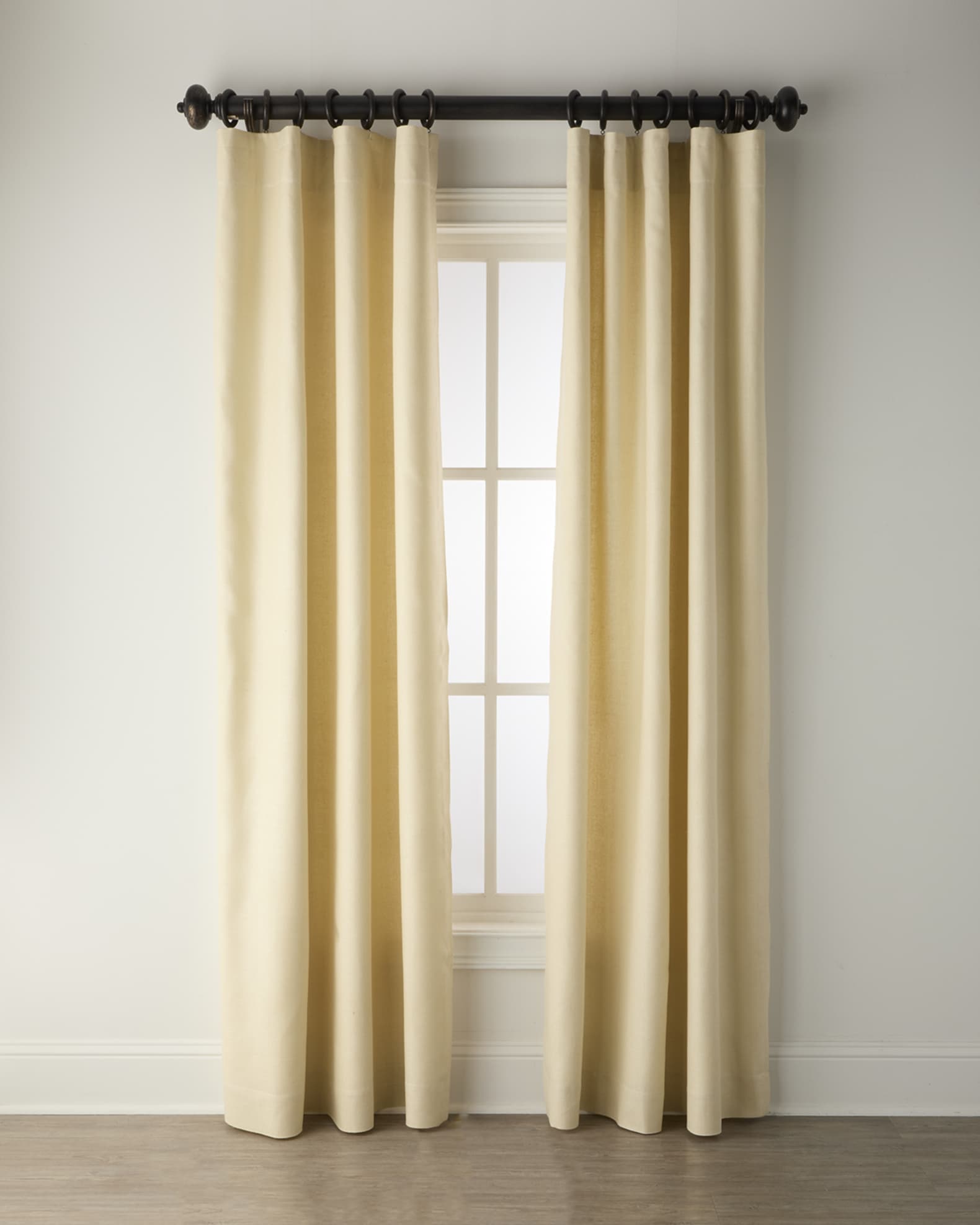 Home Silks Camden Light-Filtering Silk Drapery Panel, 50" x 96"