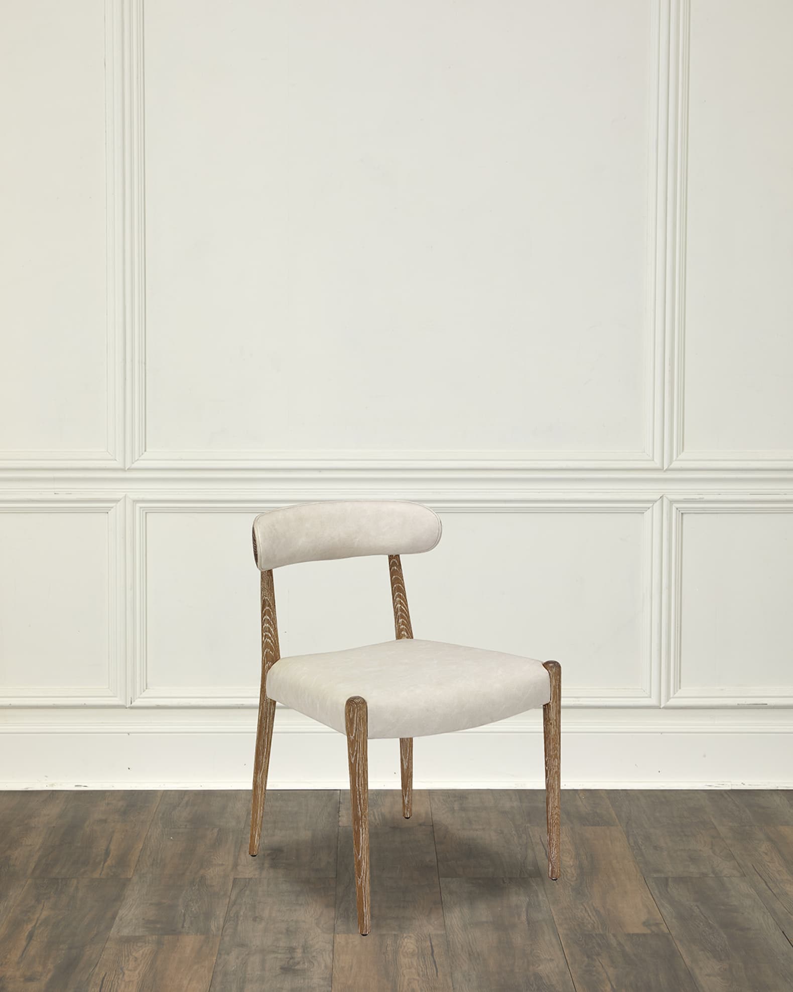 Interlude Home Adeline Vegan Leather Dining Side Chairs, Set of 2