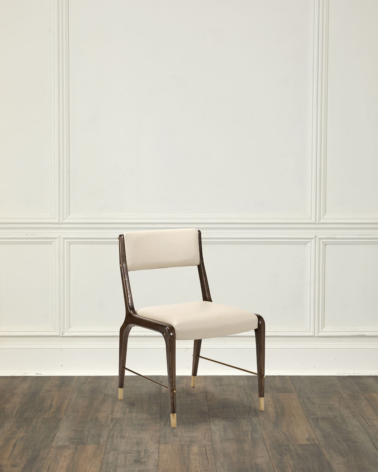 Interlude Home Tate Vegan Leather Dining Side Chairs, Set of 2
