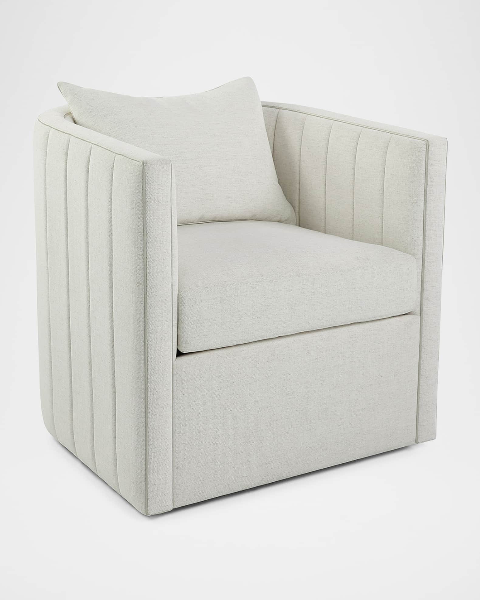 John-Richard Collection Giacosa Swivel Club Chair