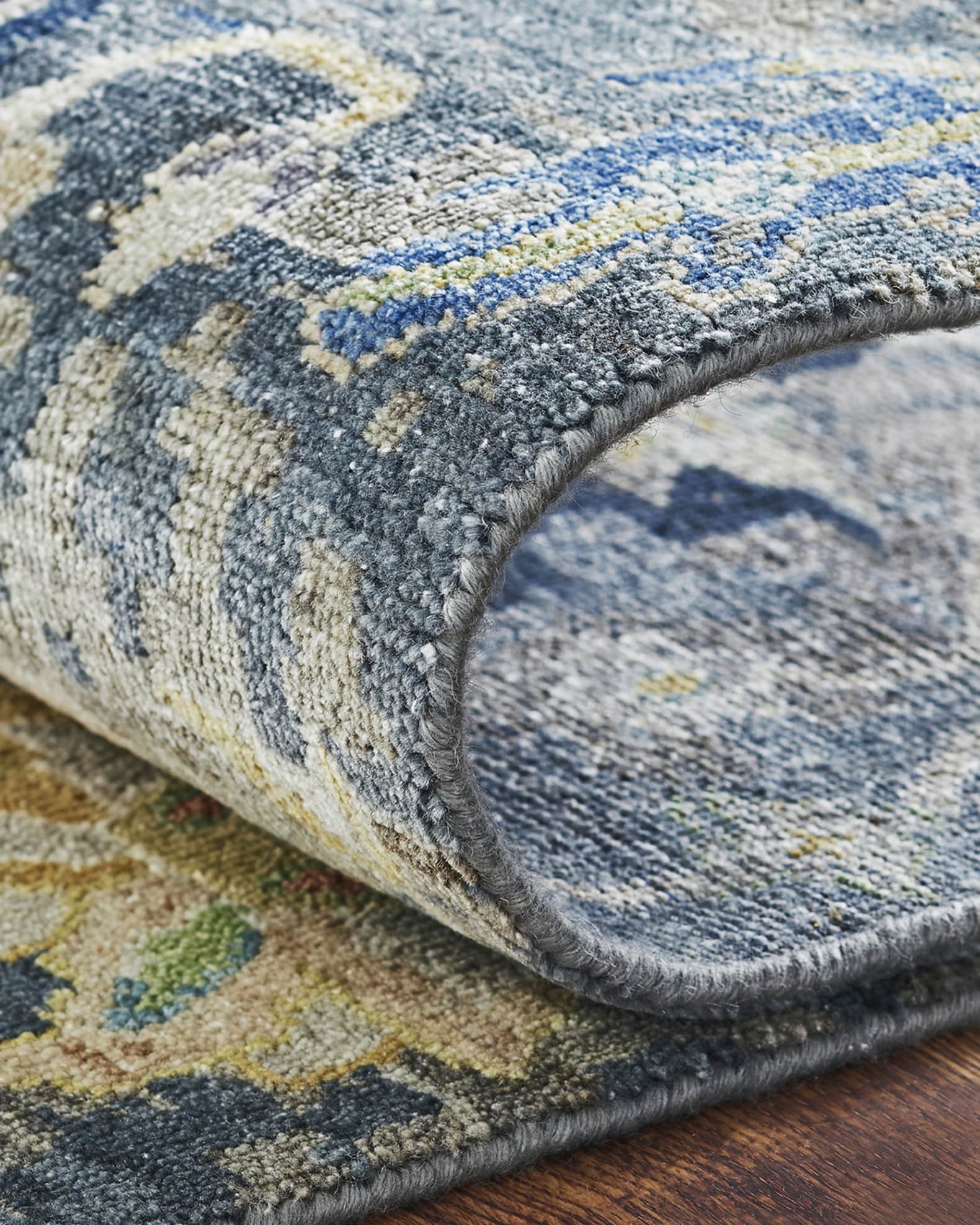 Haven & Loom Lawrence Midnight Hand-Knotted Rug, 12' x 15' | Horchow