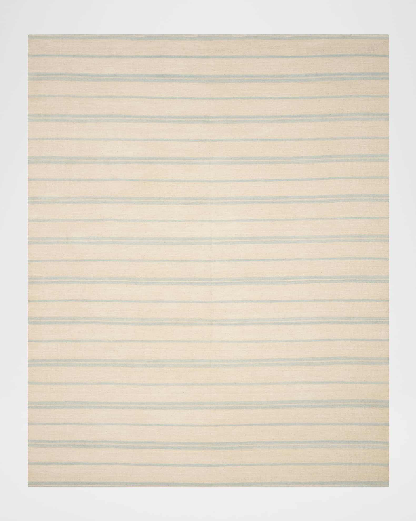 Ralph Lauren Home Brett Stripe Flat-Weave Rug, 8' x 10'