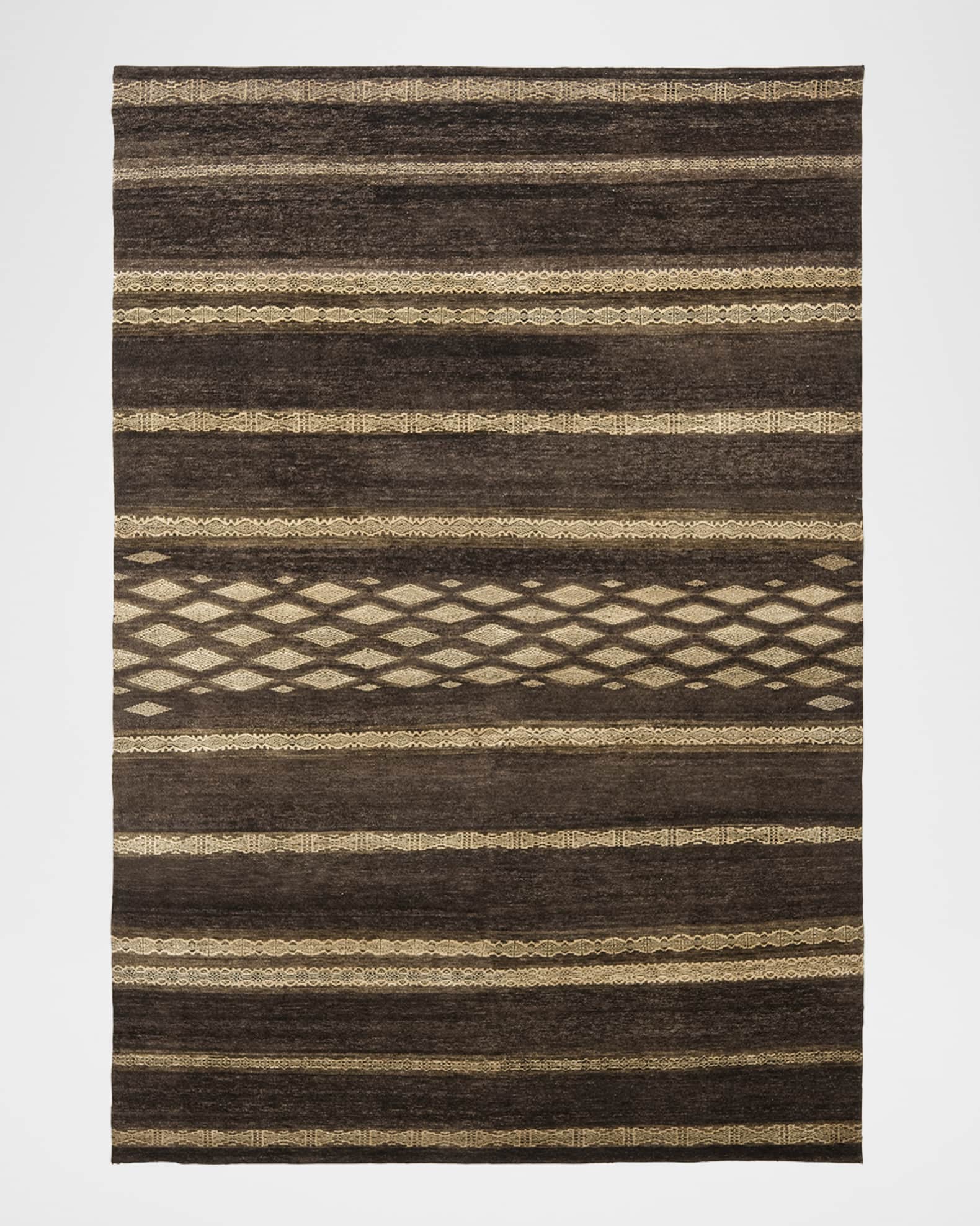Ralph Lauren Home Nairobi Stripe Hand-Knotted Rug, 6' x 9'