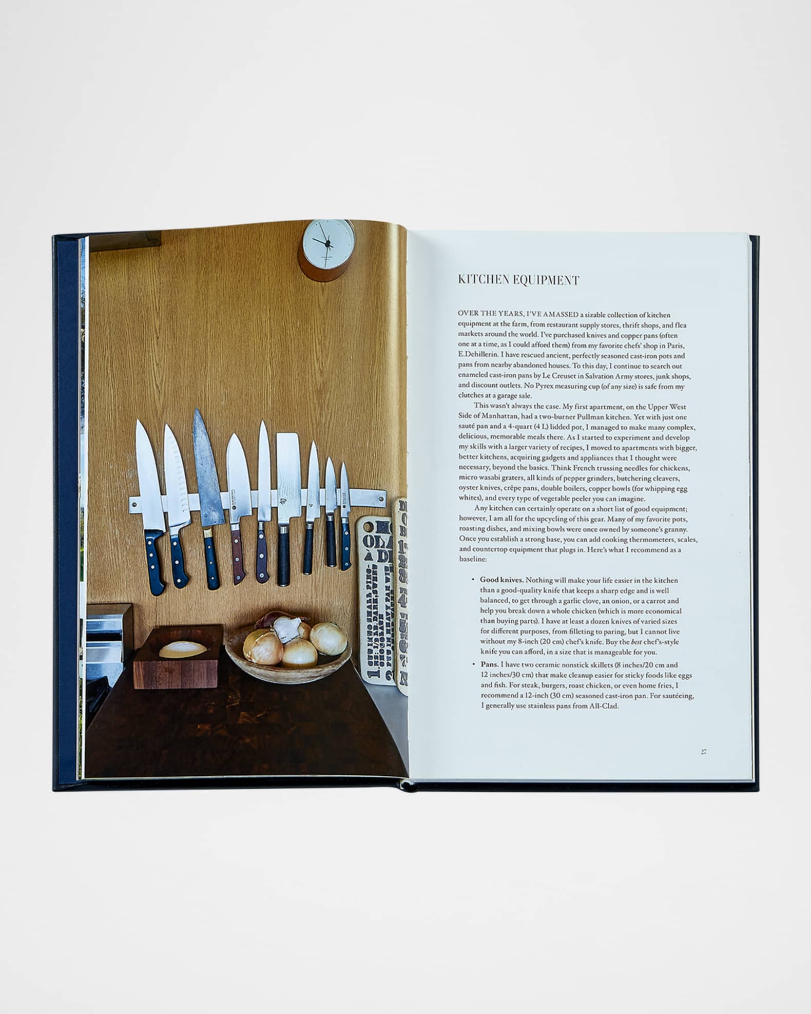 Graphic Image "A Man & His Kitchen" Leather-Bound Cookbook by Matt ...