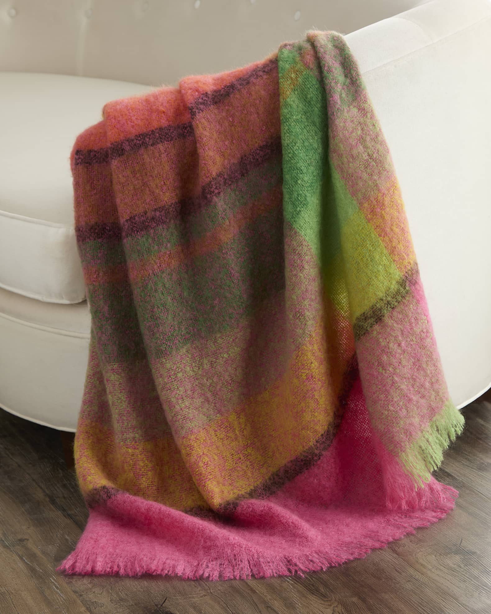 Designers Guild Mikome Mohair/Wool Throw, 51