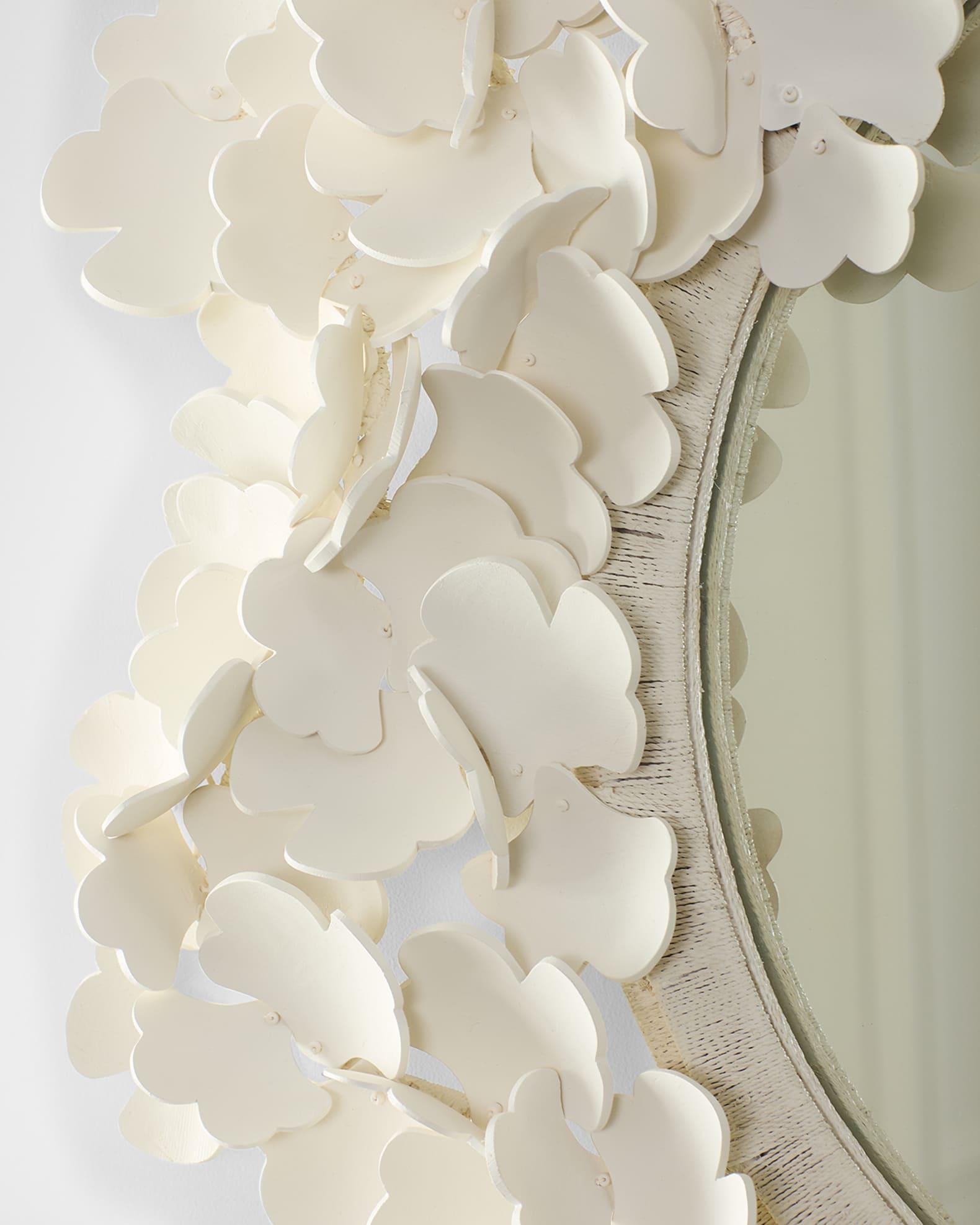 Neiman Marcus Ginkgo Coco Shell Mirror | Horchow