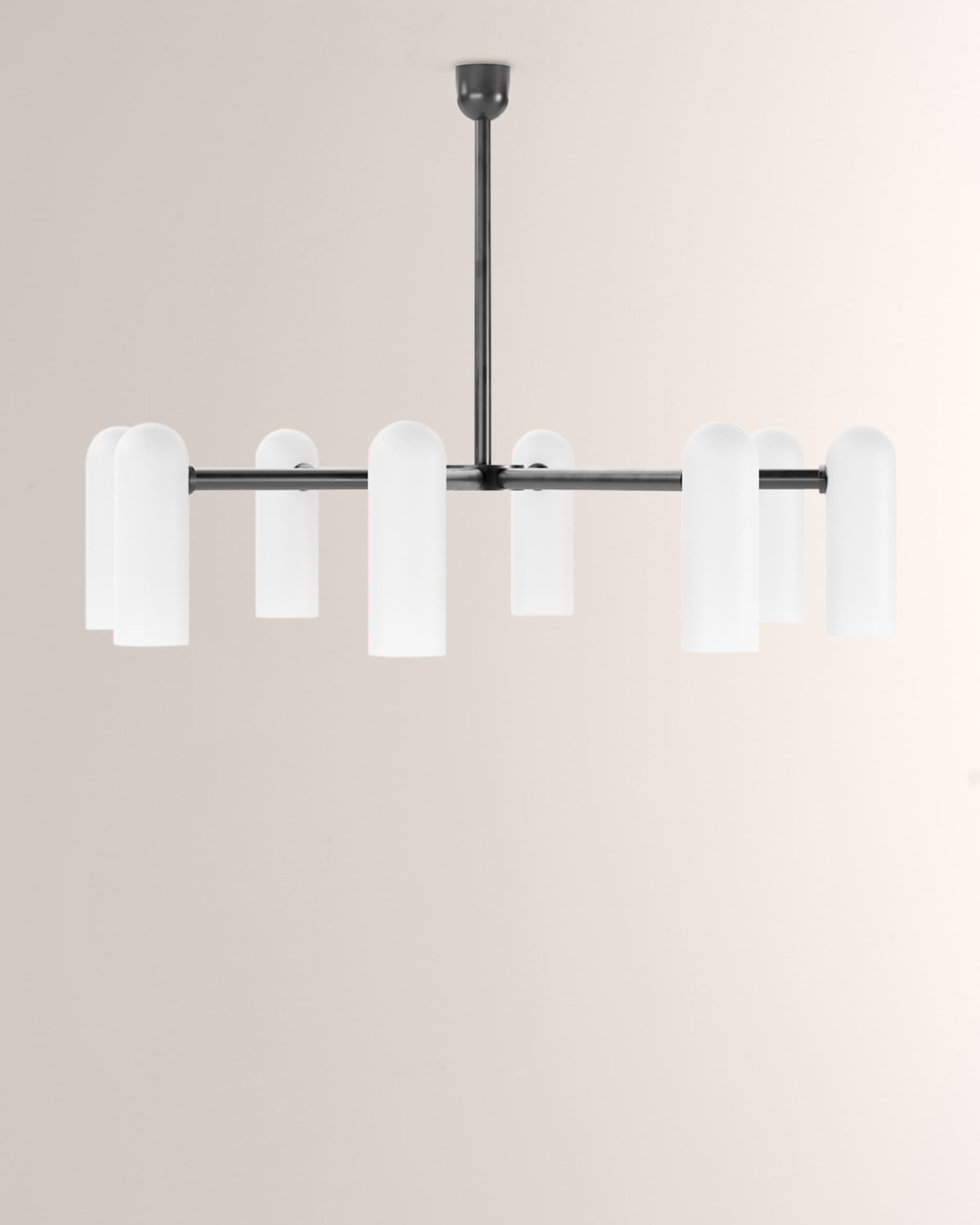 Four Hands Schwung Collection Odyssey Round Medium 8-Light Chandelier
