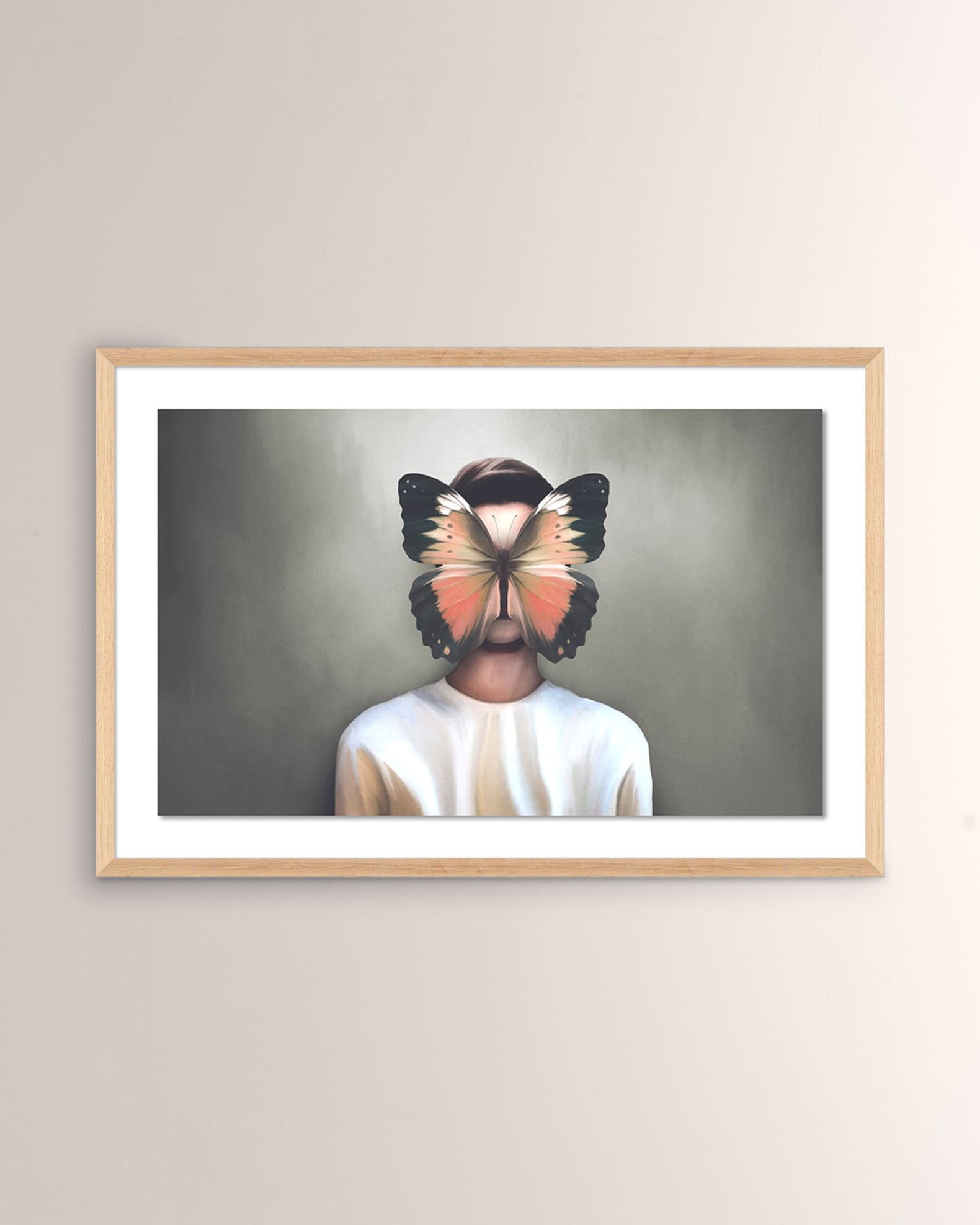 Four Hands "Butterfly Beauty" Framed Giclee by Getty Pod