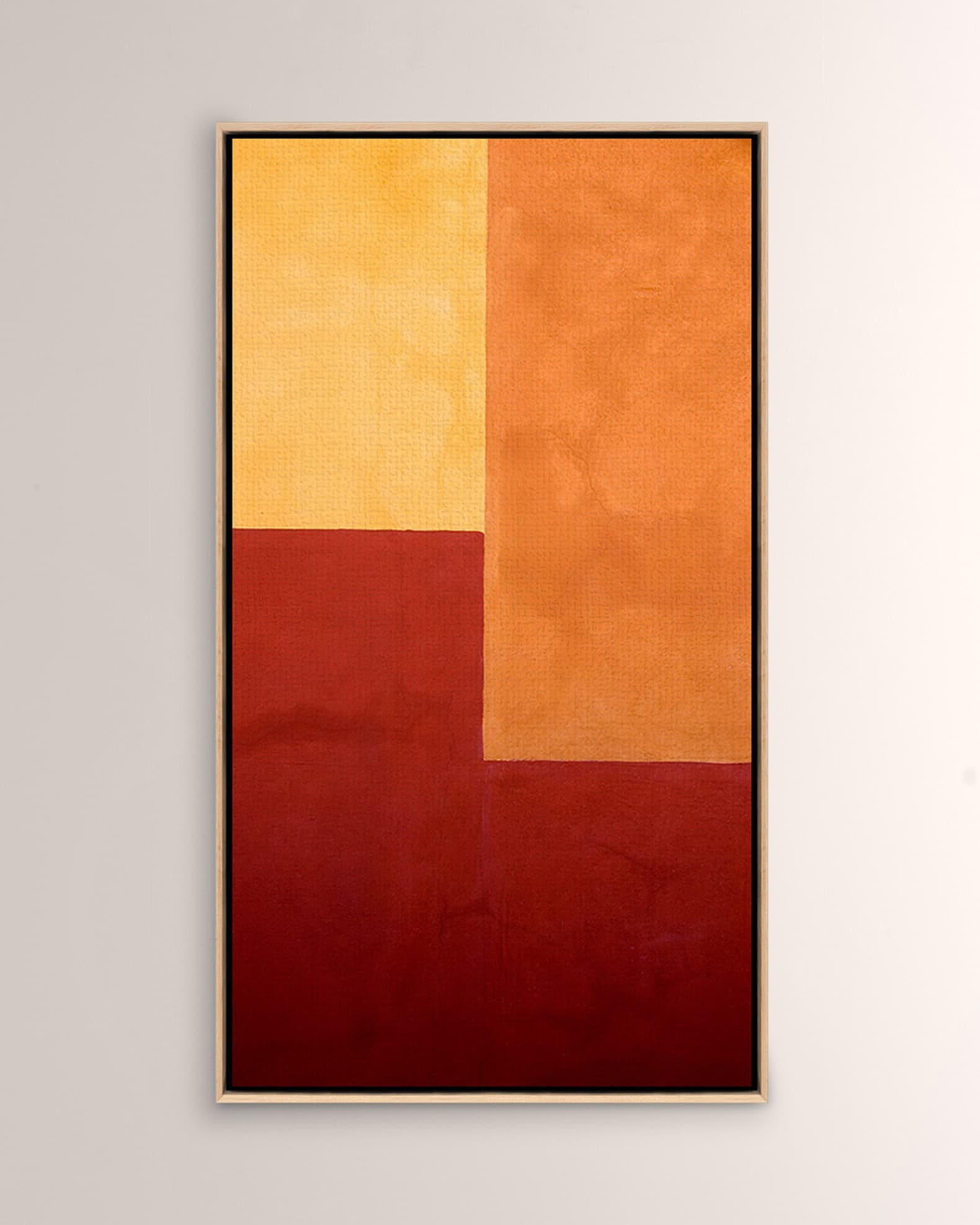 Four Hands "San Miguel Walls 5 Left" Framed Giclee by Geoffrey Baris