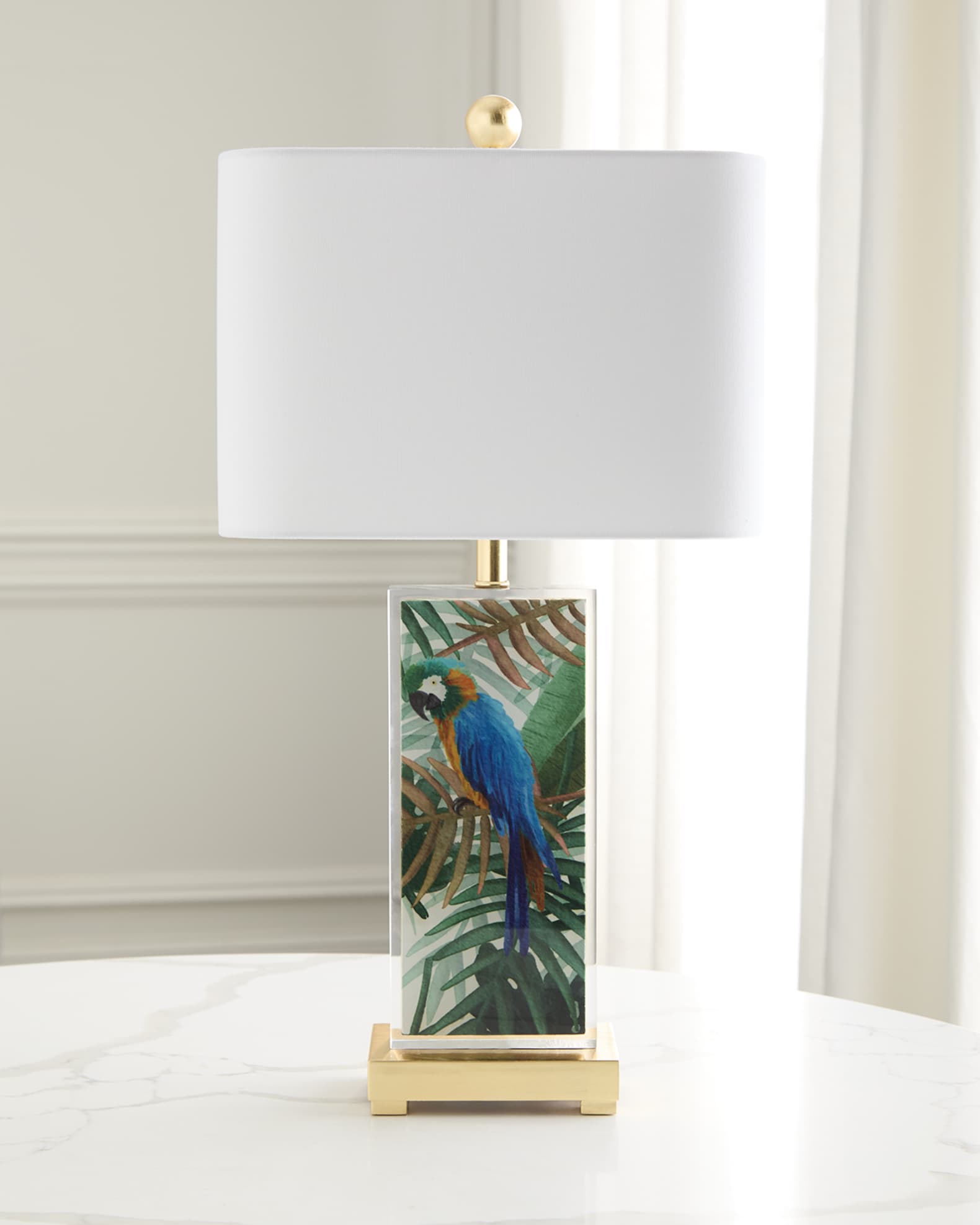 Couture Lamps Birds of Paradise 25" Table Lamp