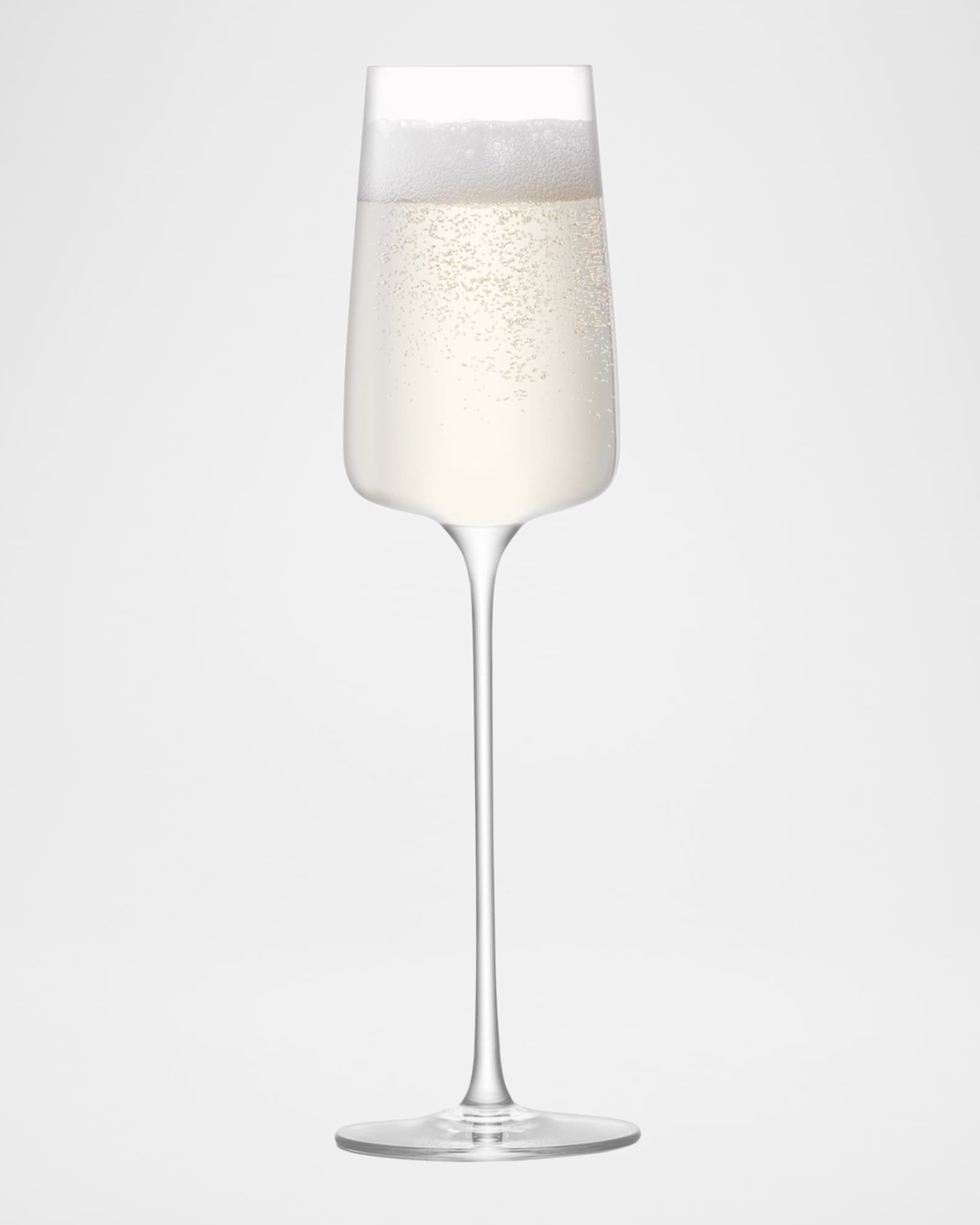 LSA Metropolitan Champagne Flutes, 8 oz. - Set of 4