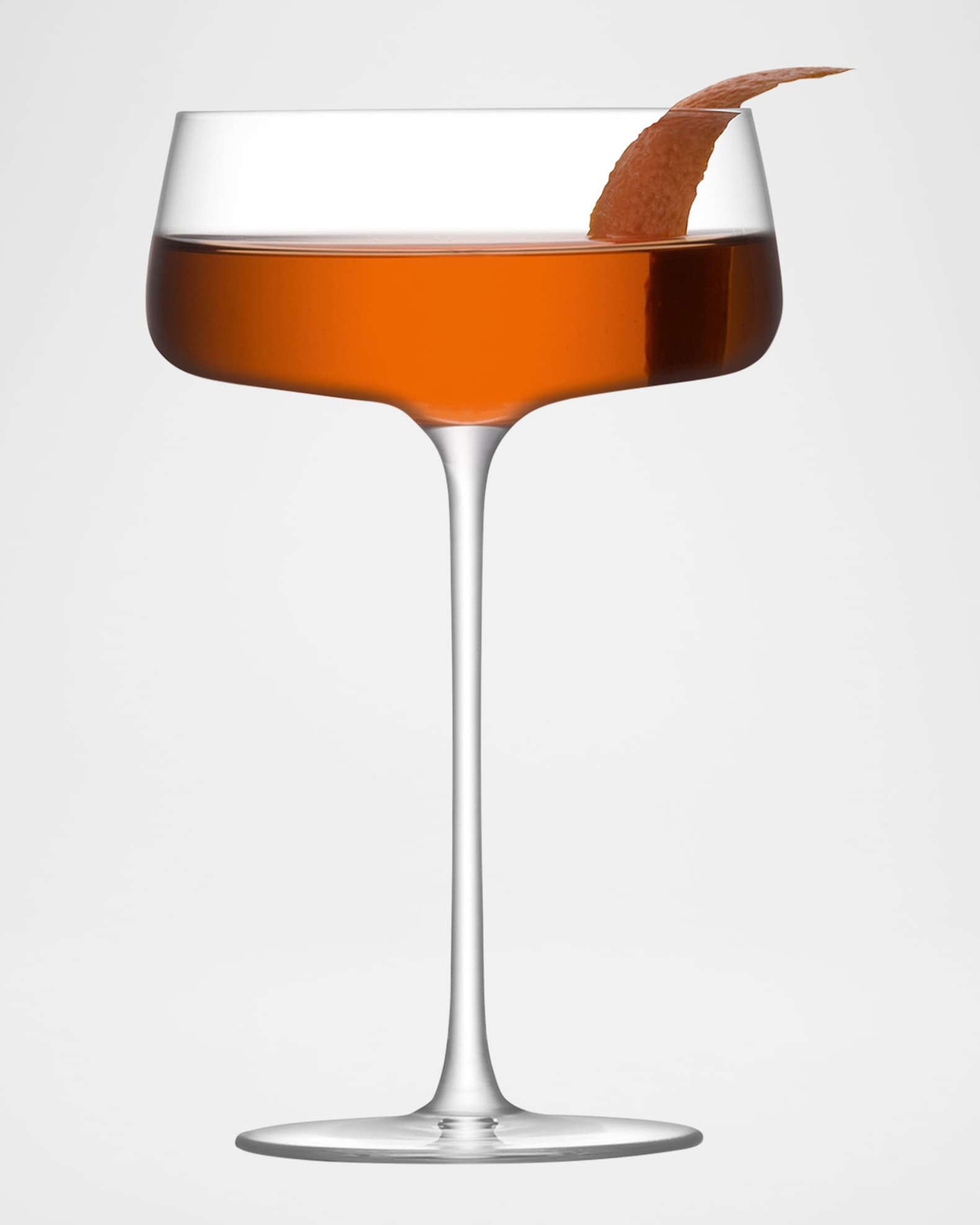 LSA Metropolitan Champagne Saucers, 10 oz. - Set of 4