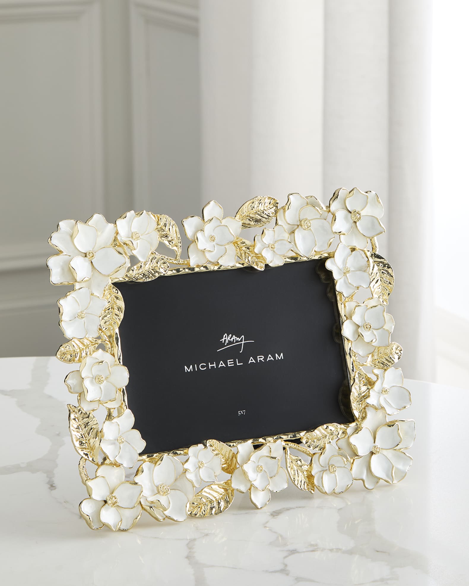 Michael Aram Gardenia Sculpted Frame, 5" x 7"