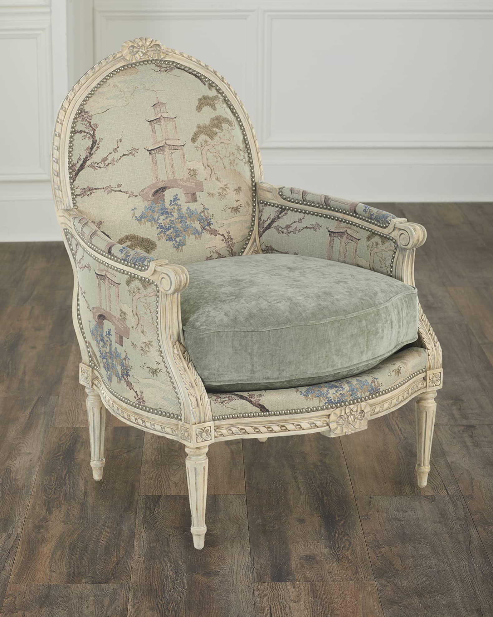 Massoud Adeleine Bergere Chair