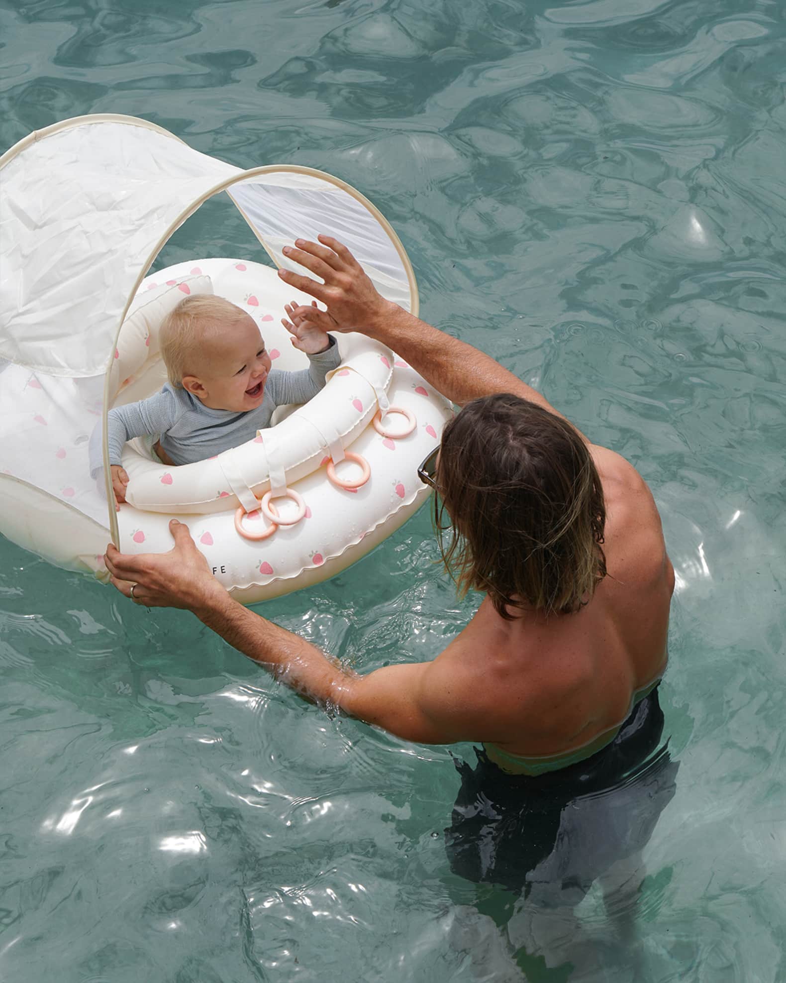 SUNNYLiFE Baby's Interactive Pool Float, 6-12 Months