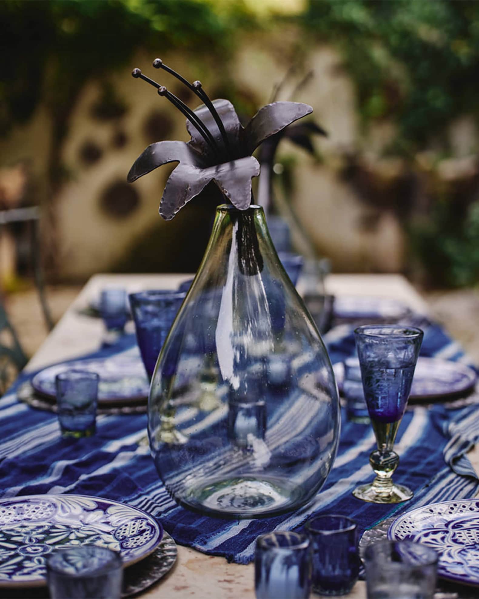 Jan Barboglio Lily Botella Decanter, 25.6 oz. | Horchow