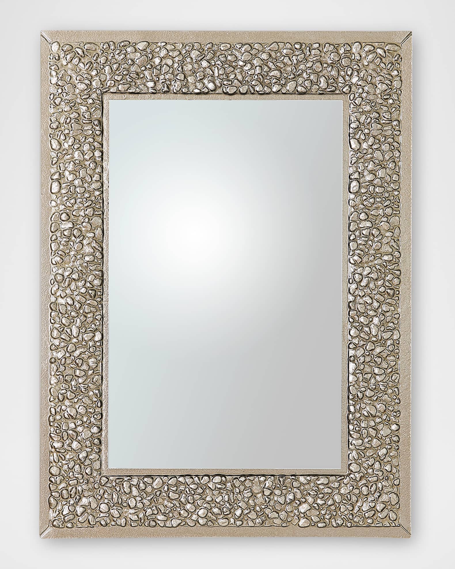 Global Views Golden Stone Wall Mirror, 60"