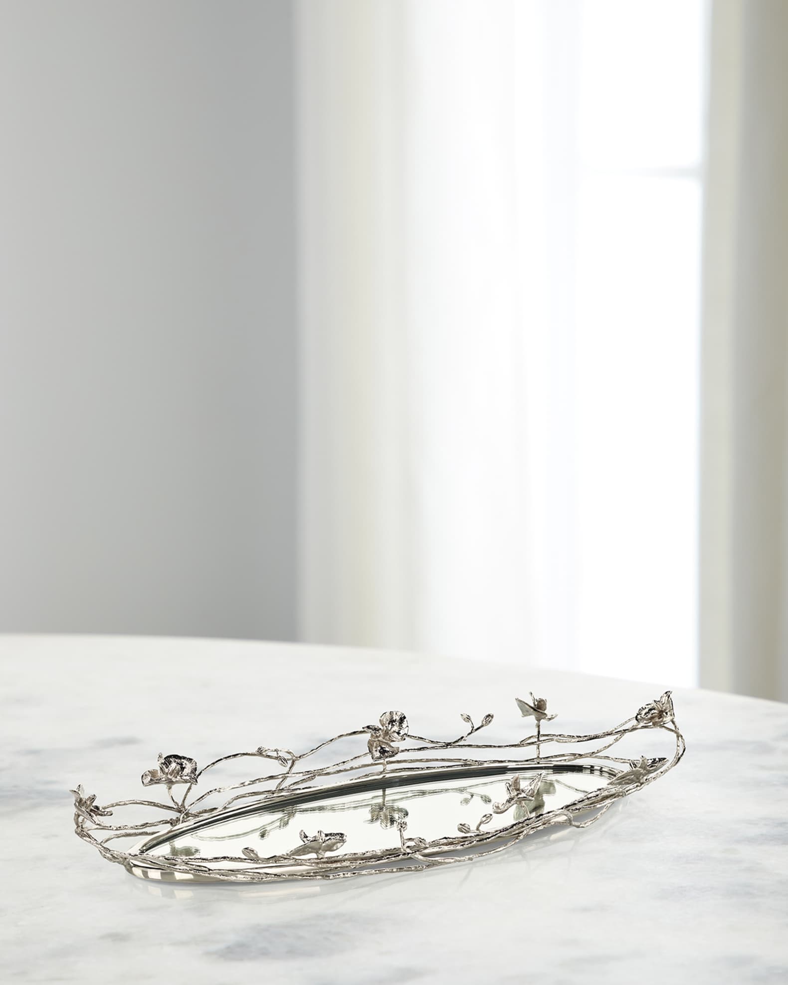 John-Richard Collection Orchids in Bloom Tray