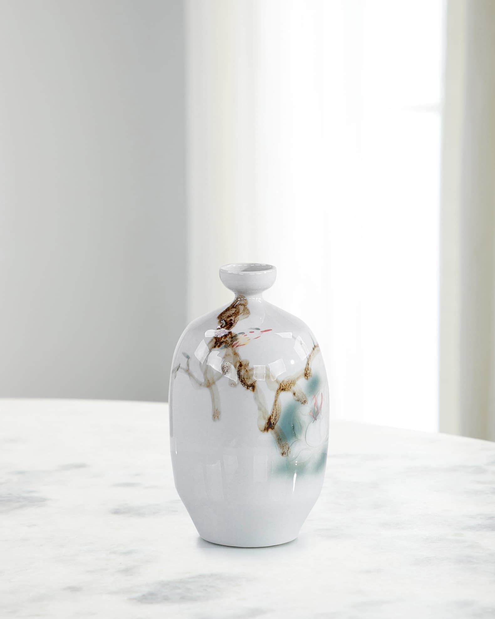 John-Richard Collection Painted Grove Vase I