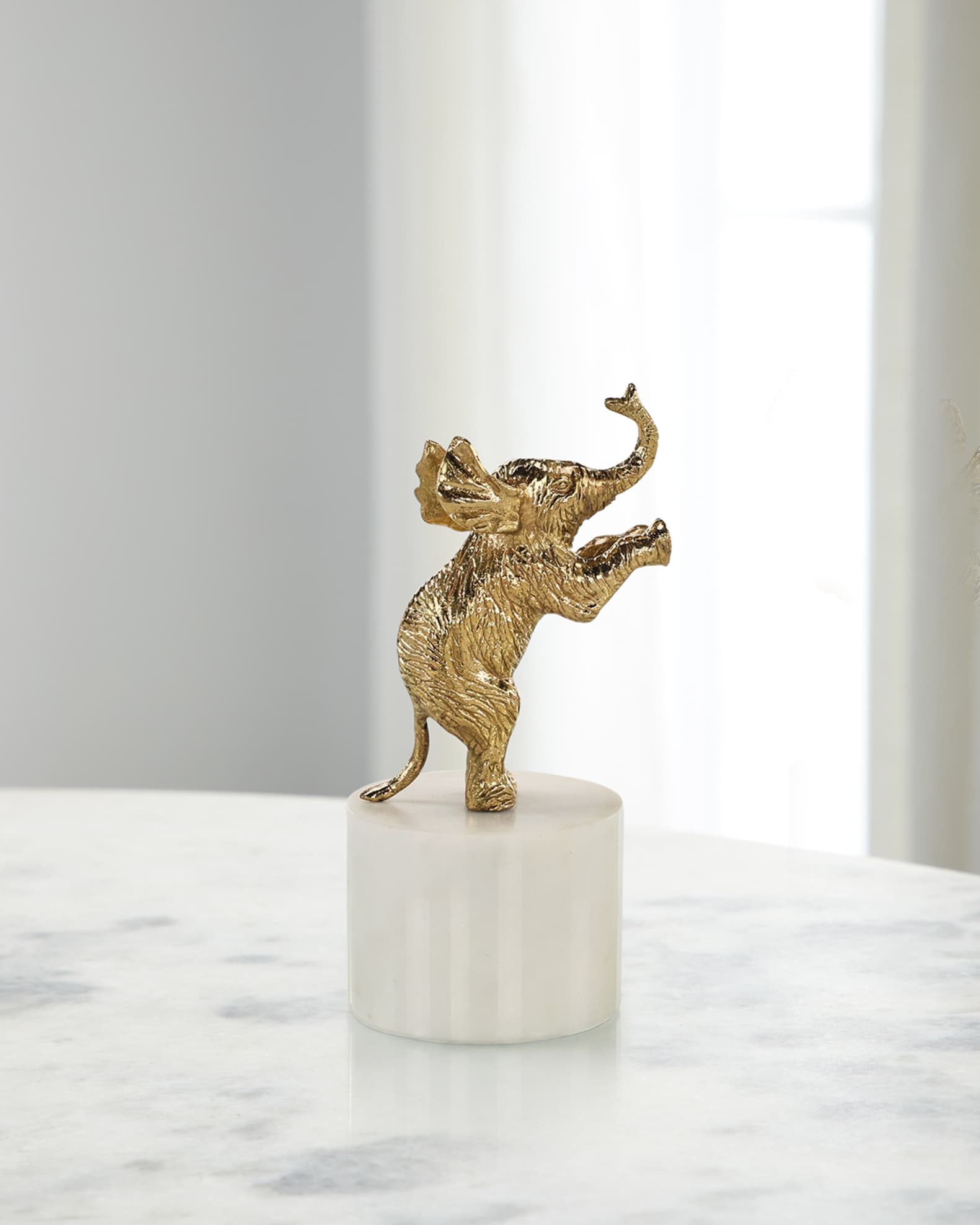 John-Richard Collection Playful Elephant Bookend