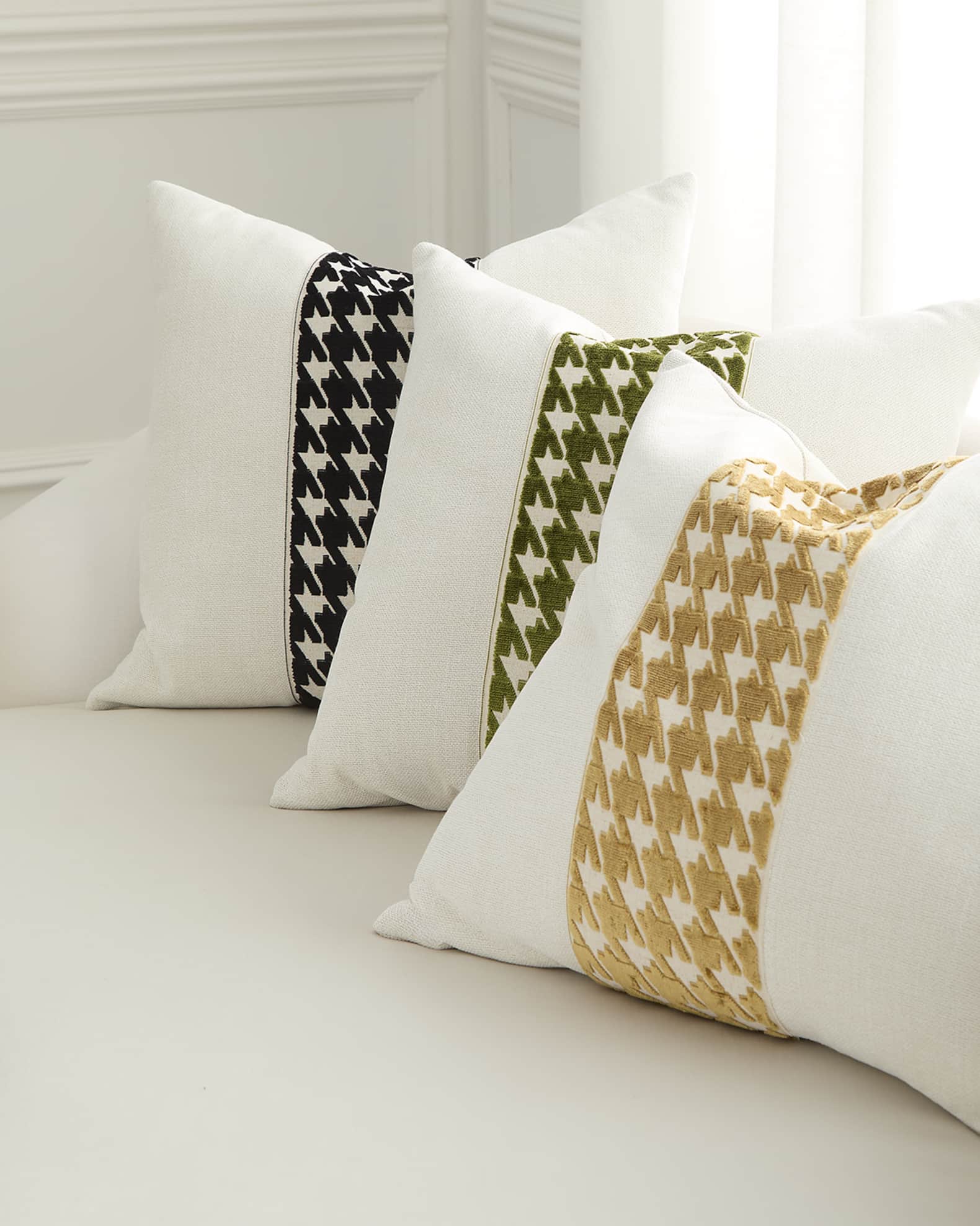 D.V. KAP Home Ennis Decorative Pillow, 24" Square
