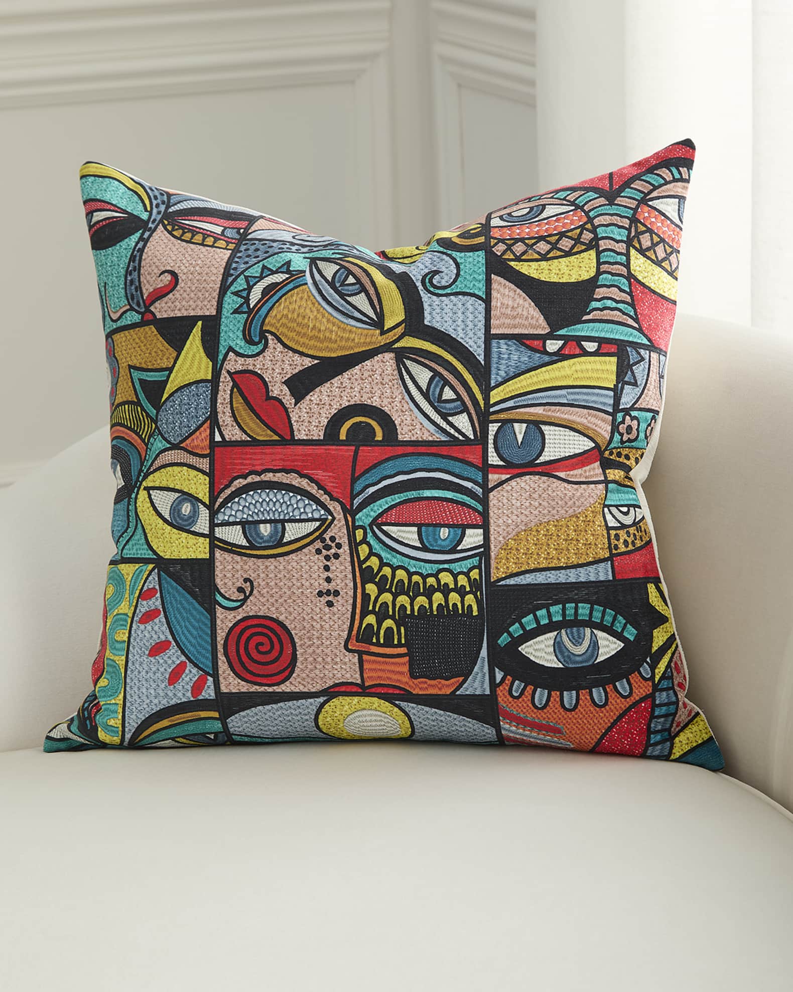 D.V. KAP Home Pablo Decorative Pillow, 24" Square