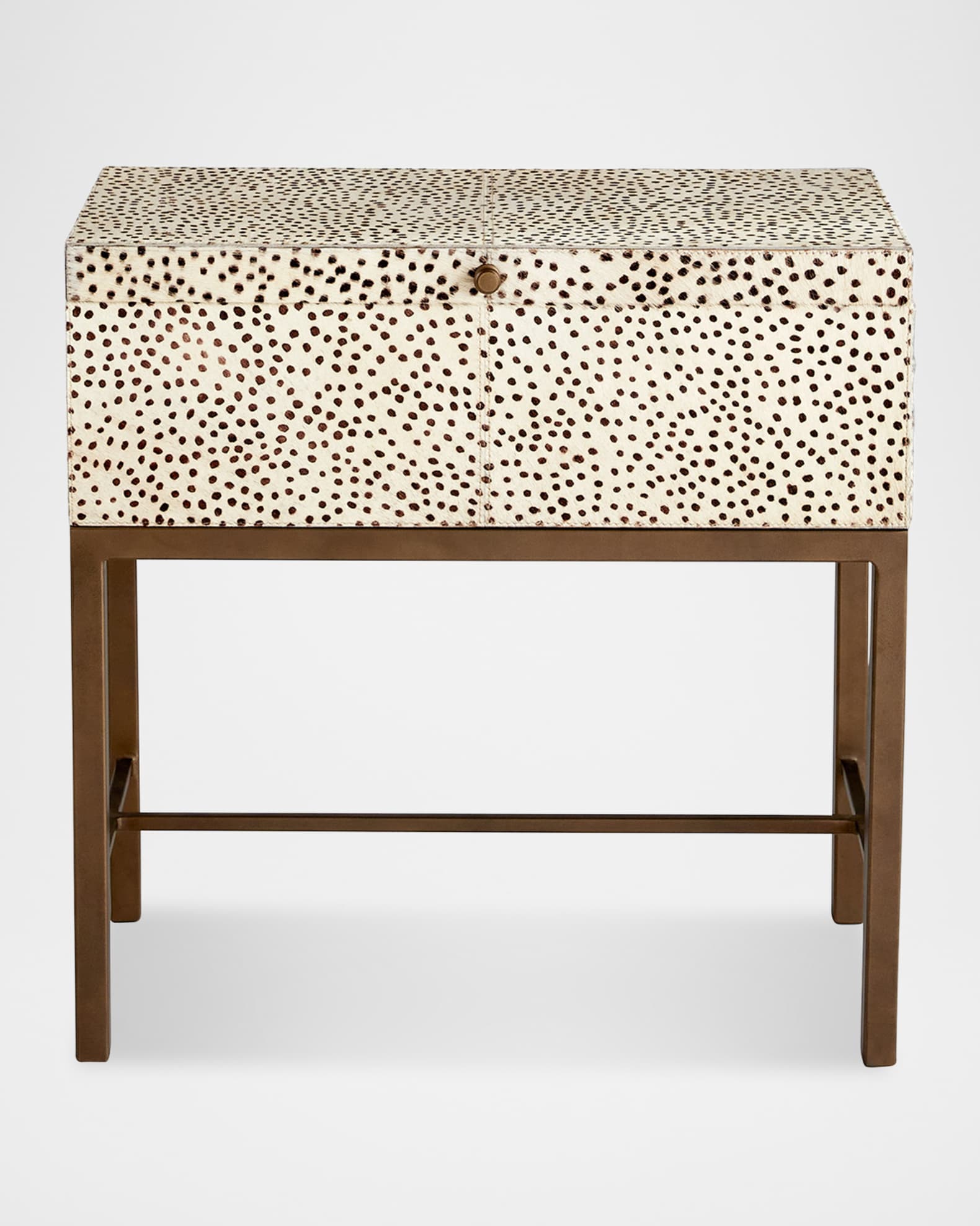 Durban Box on Stand Side Table
