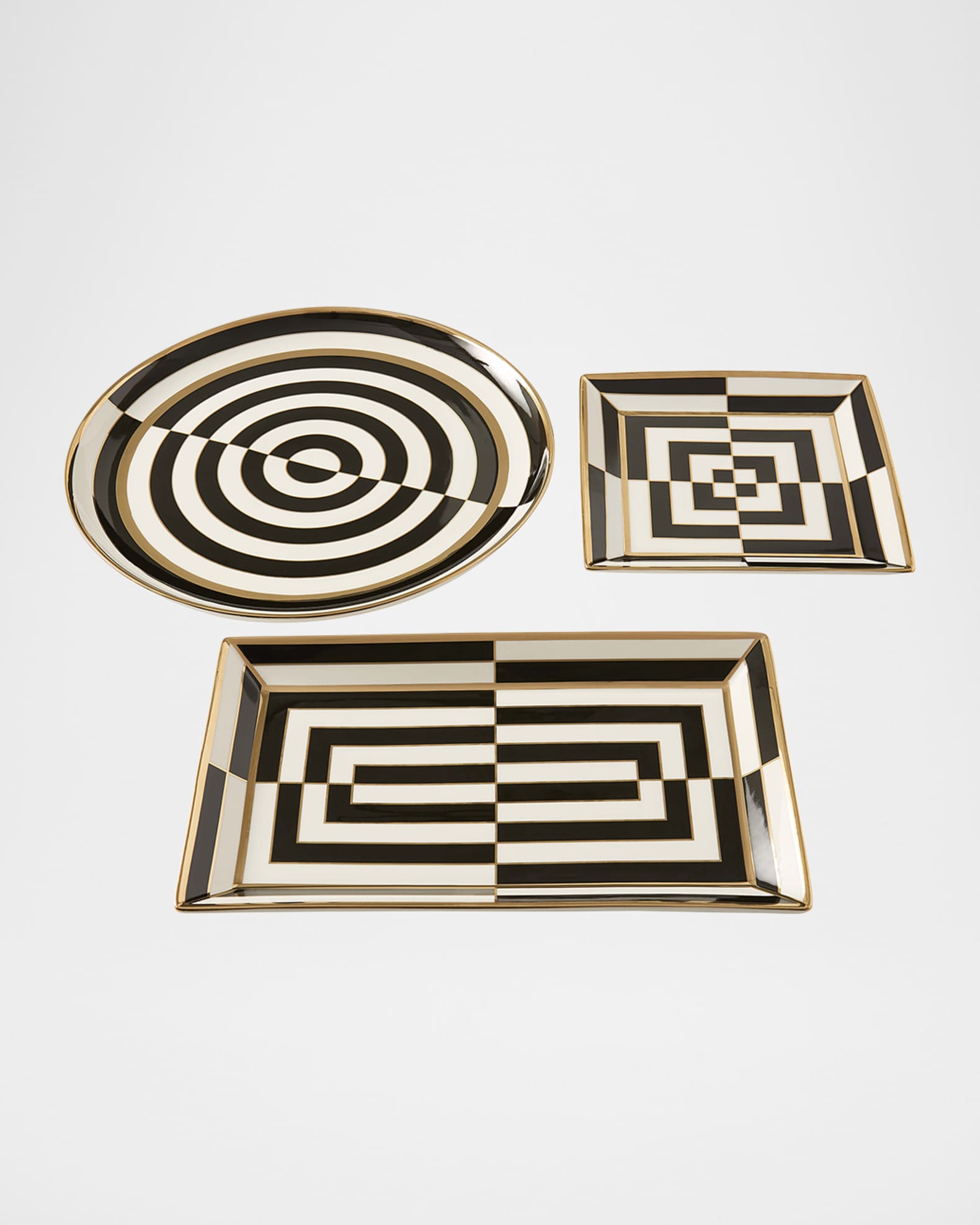 Jonathan Adler Op Art Rectangle Serving Tray | Horchow