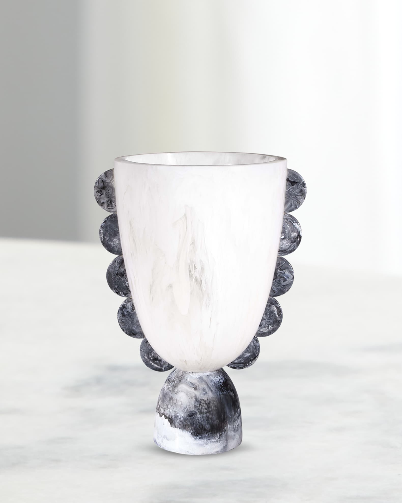 Jonathan Adler Mustique Scalloped Urn
